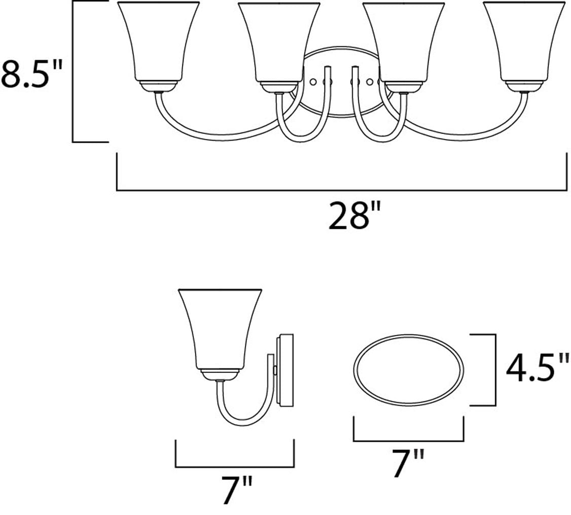 Maxim Lighting 10054FTSN b089995 - View #3