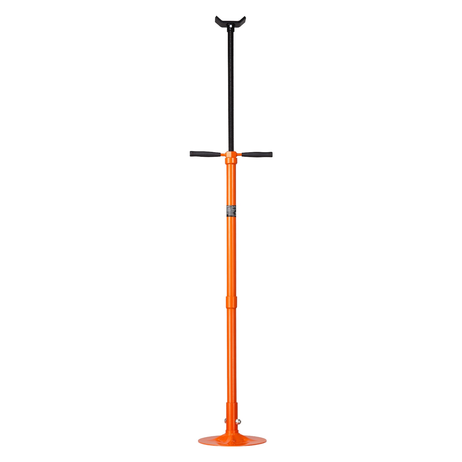 VEVOR Underhoist Support Stand 3/4 Ton Capacity Under Hoist Jack Stand Lifting from 52.8 to 76 in Self Locking Threaded Screw Bearing Mounted Spin Handle Pole Jack Support Vehicle Components