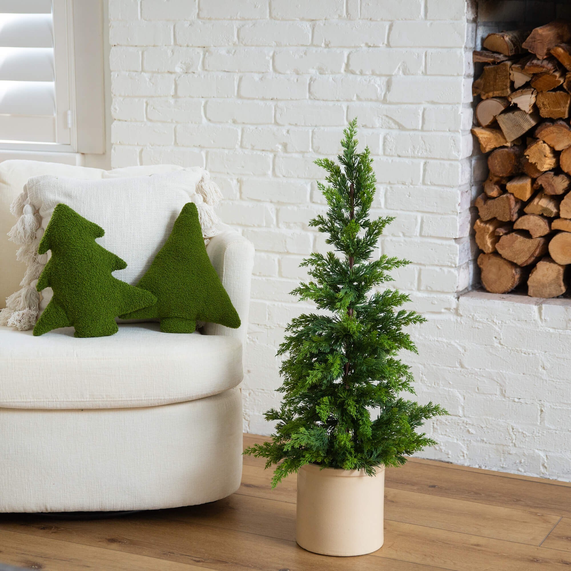 Nearly Natural T5380 Artificial-Christmas-Trees - View #6