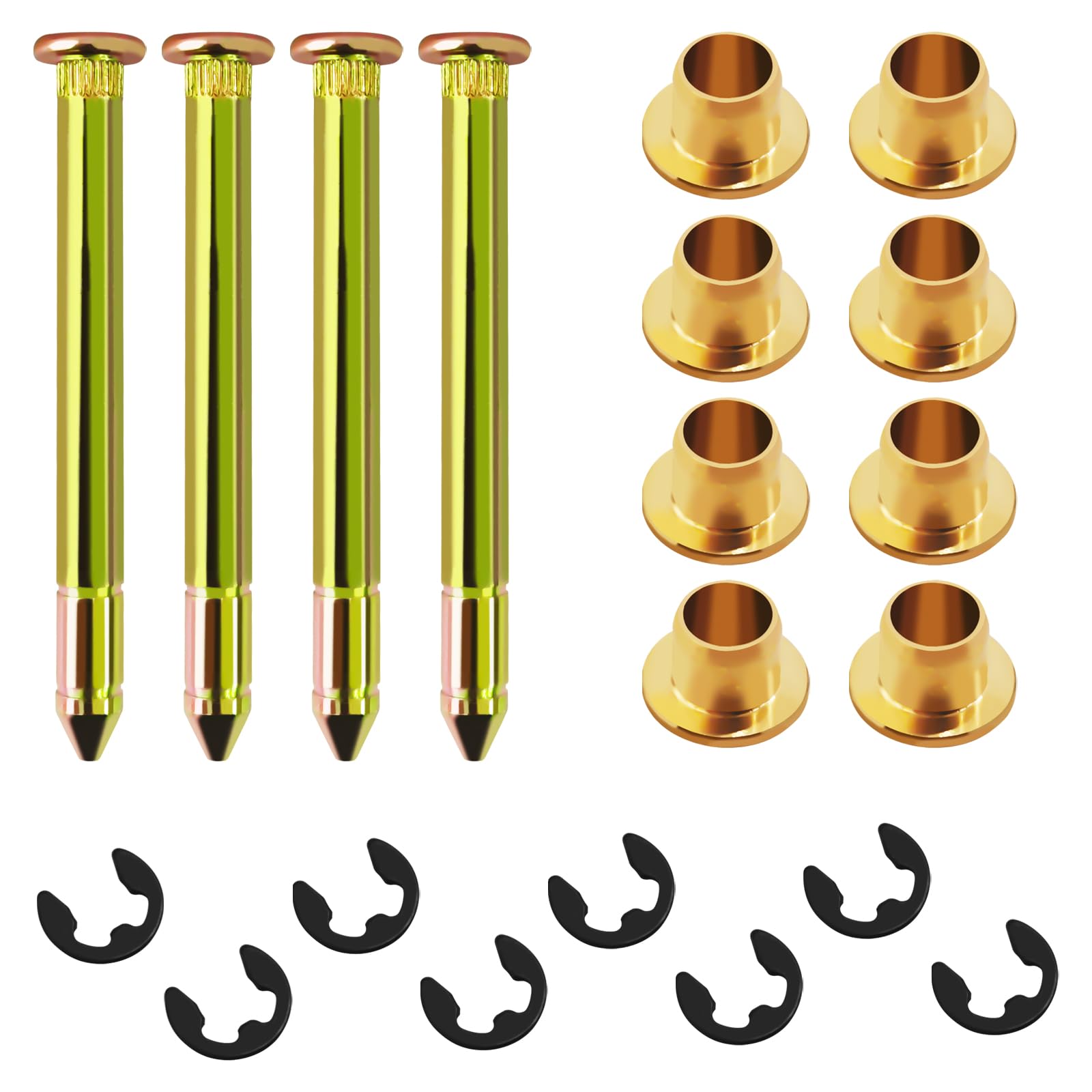 UUDULY -  Door Hinge Pin and Bushing Repair Kit for Pickup Truck SUV Upgrade Heavy Duty Steel Rep...