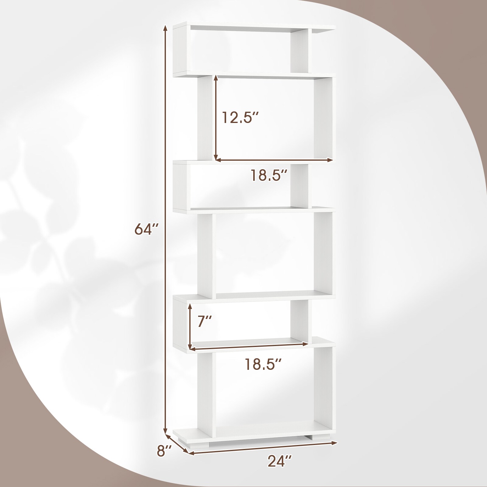 Slickblue D-CO-HW01721VJ bookcases - View #5