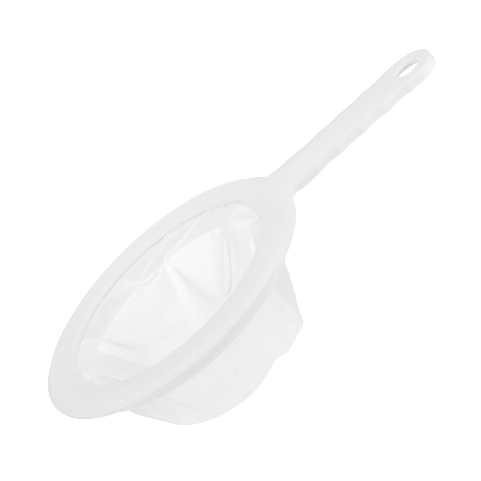 Unique Bargains 1pc 100 Mesh Food Filter Strainer Nylon Fine Mesh Sieve Drainer Plastic Sieve Fine Mesh Filter Spoon for Filtering Coffee Juice Oils Wine Soy Milk Honey