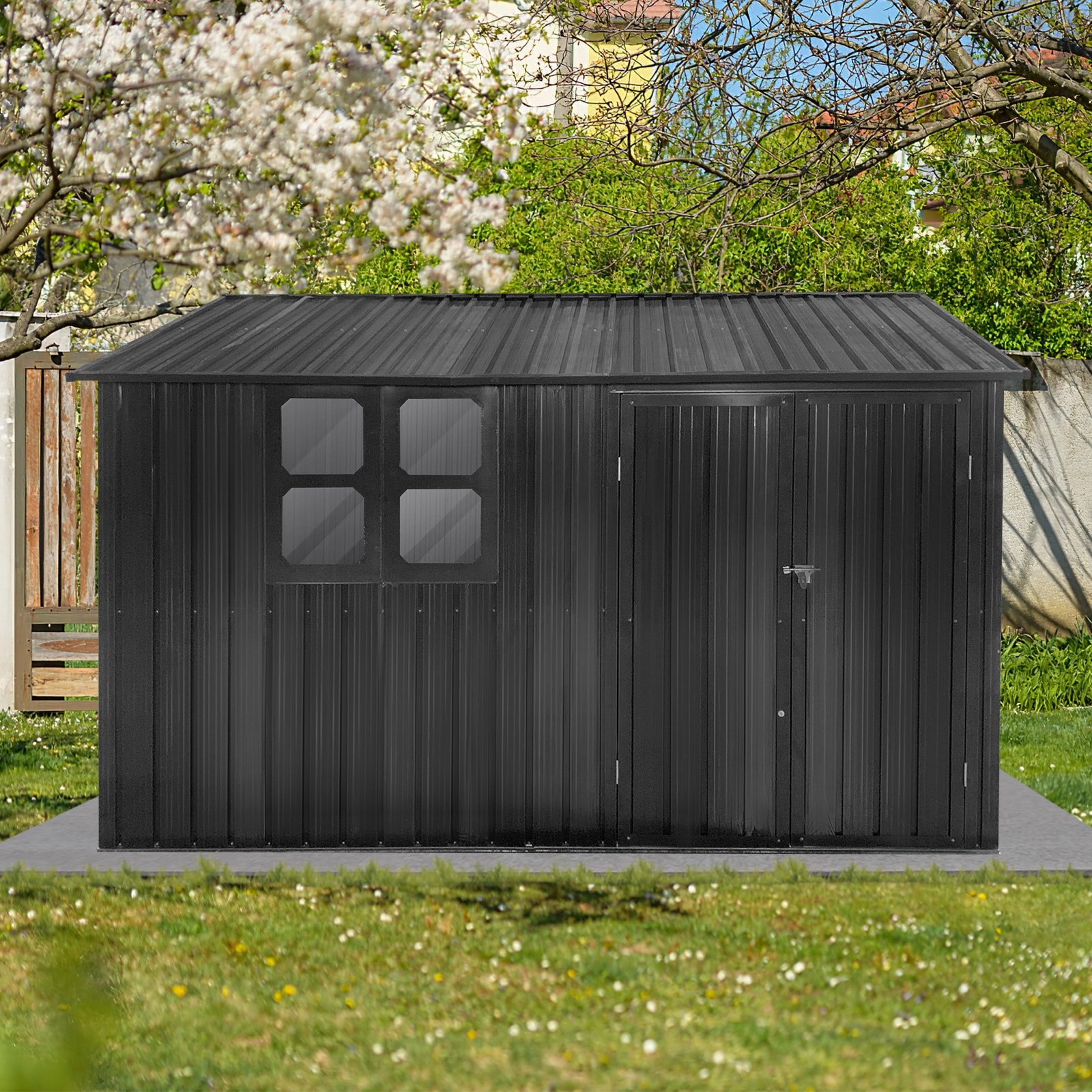 GDFStudio 336860 Metal-Storage-Buildings-Sheds - View #6