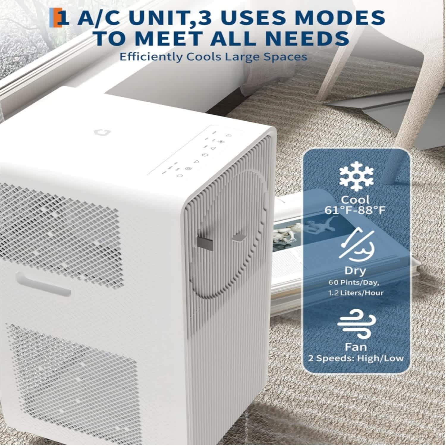 Qeetex LSHQQPHK-337RXL6L Portable-Air-Conditioners - View #4