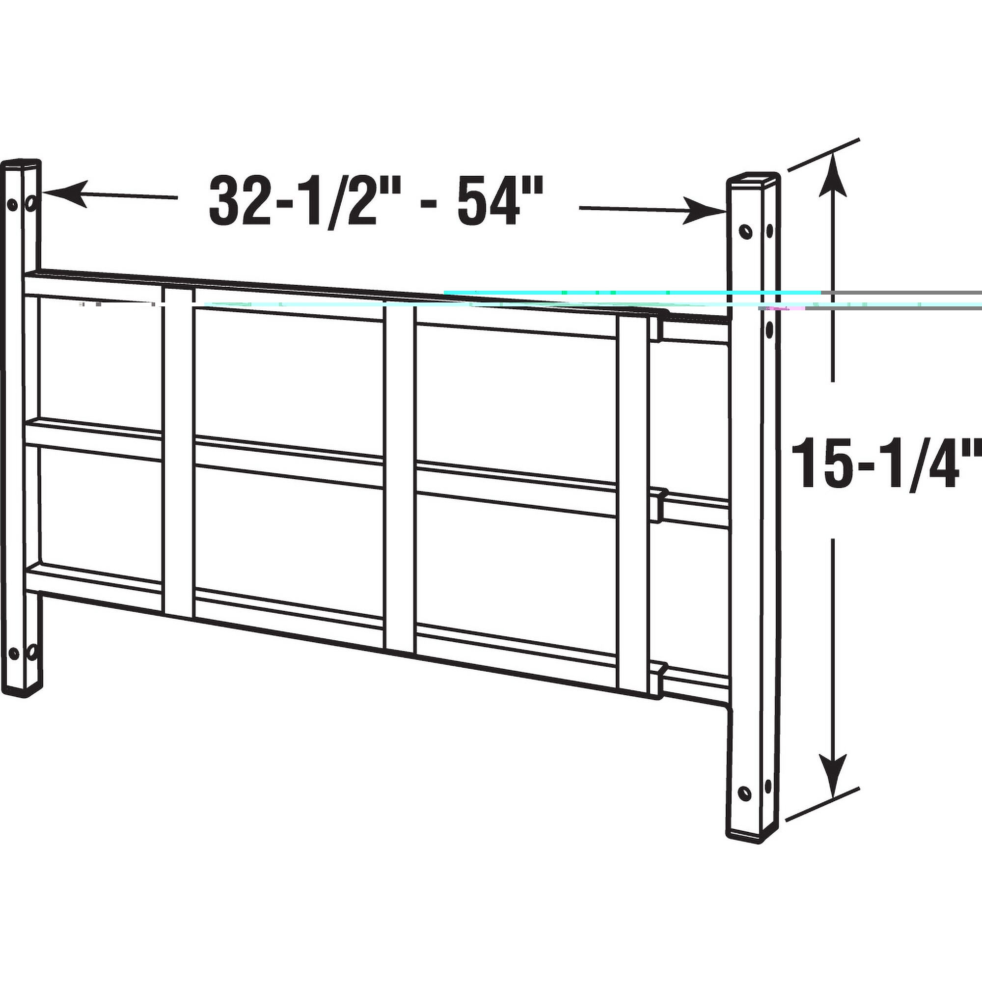 Prime-Line S 4758 Window-Security-Bars - View #2