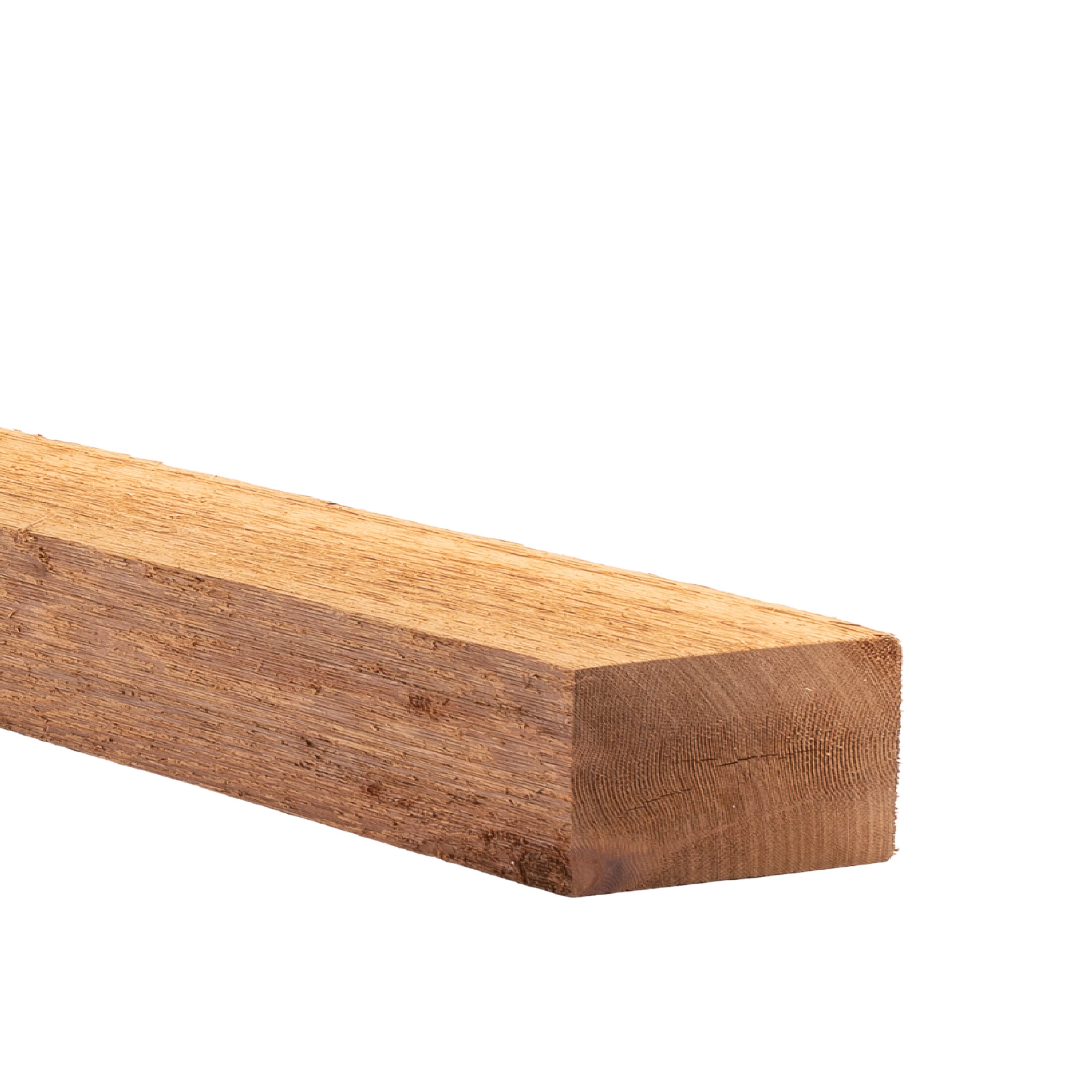  RCT2060808 6-in x 8-in x 8-ft Unfinished #2 Better Rough Cedar Common Softwood Board