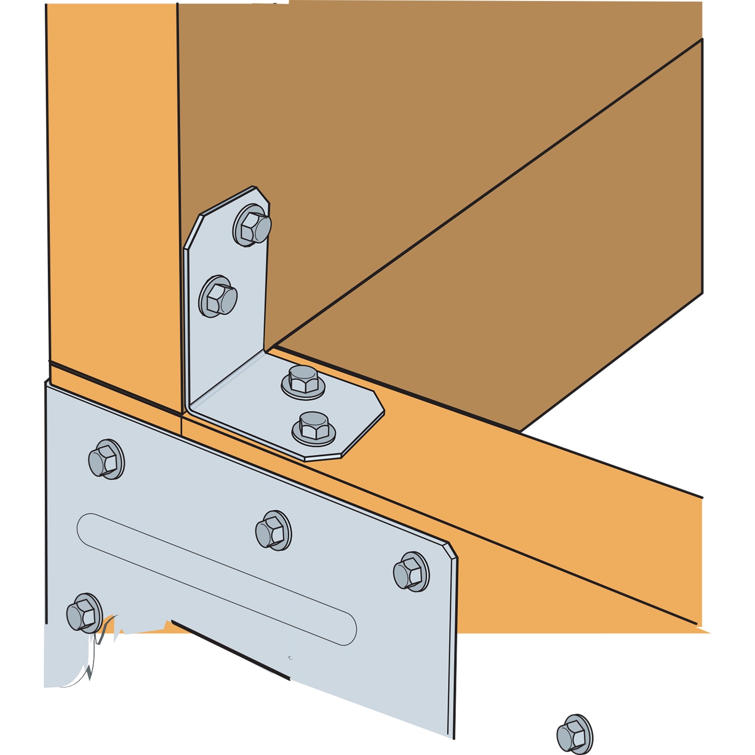 Simpson Strong-Tie Galvanized 2 x 4 Face Mount Joist Hanger - Miller's  Building Supply