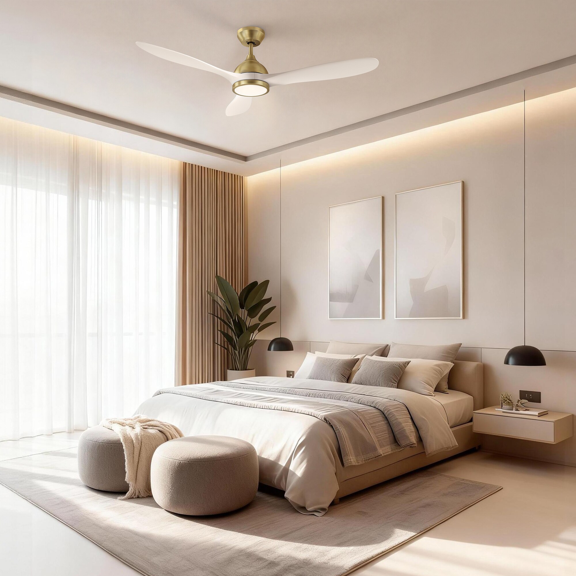 GreenEver CFL-0004-WG Ceiling-Fans - View #3