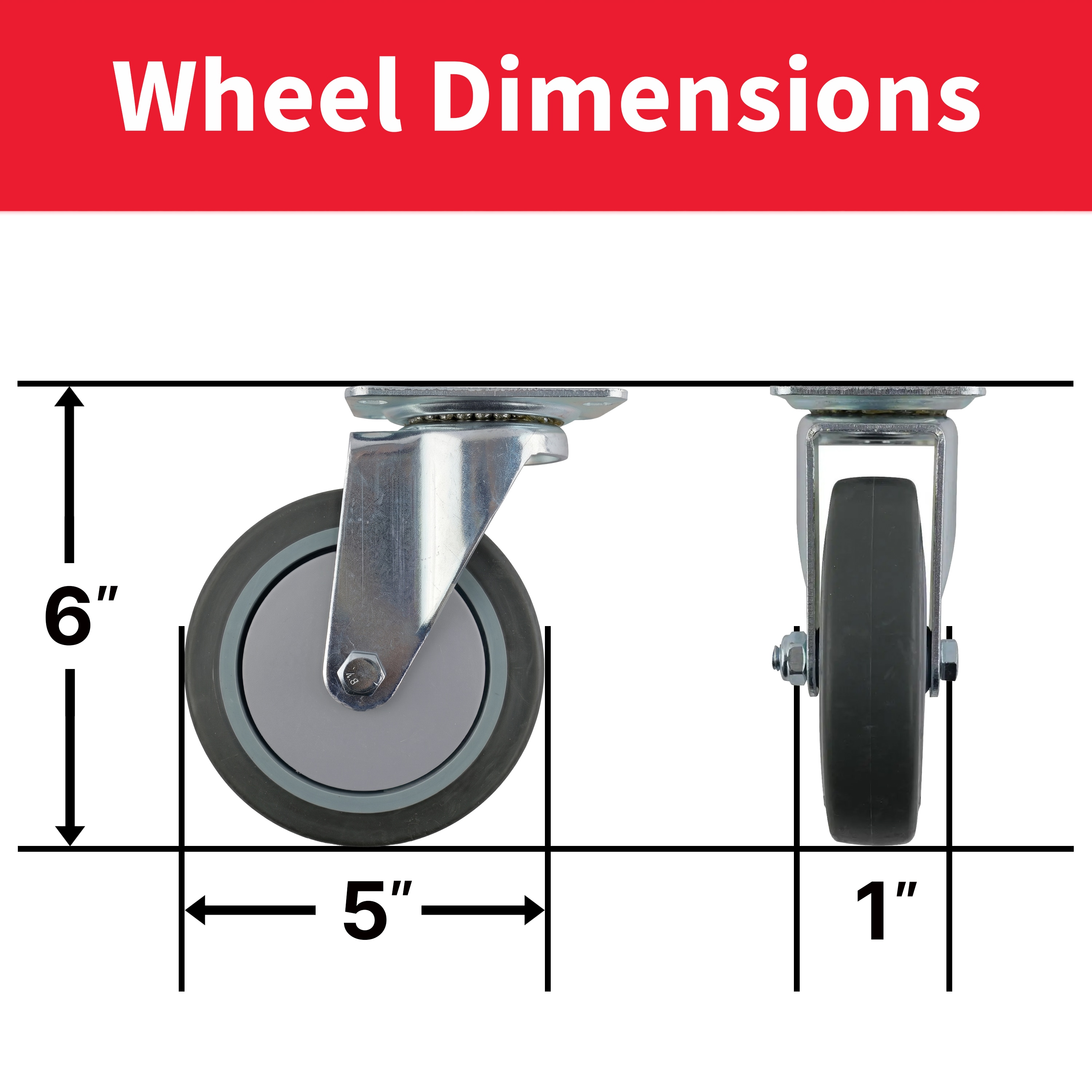 Shepherd Hardware 4032599LW casters - View #6