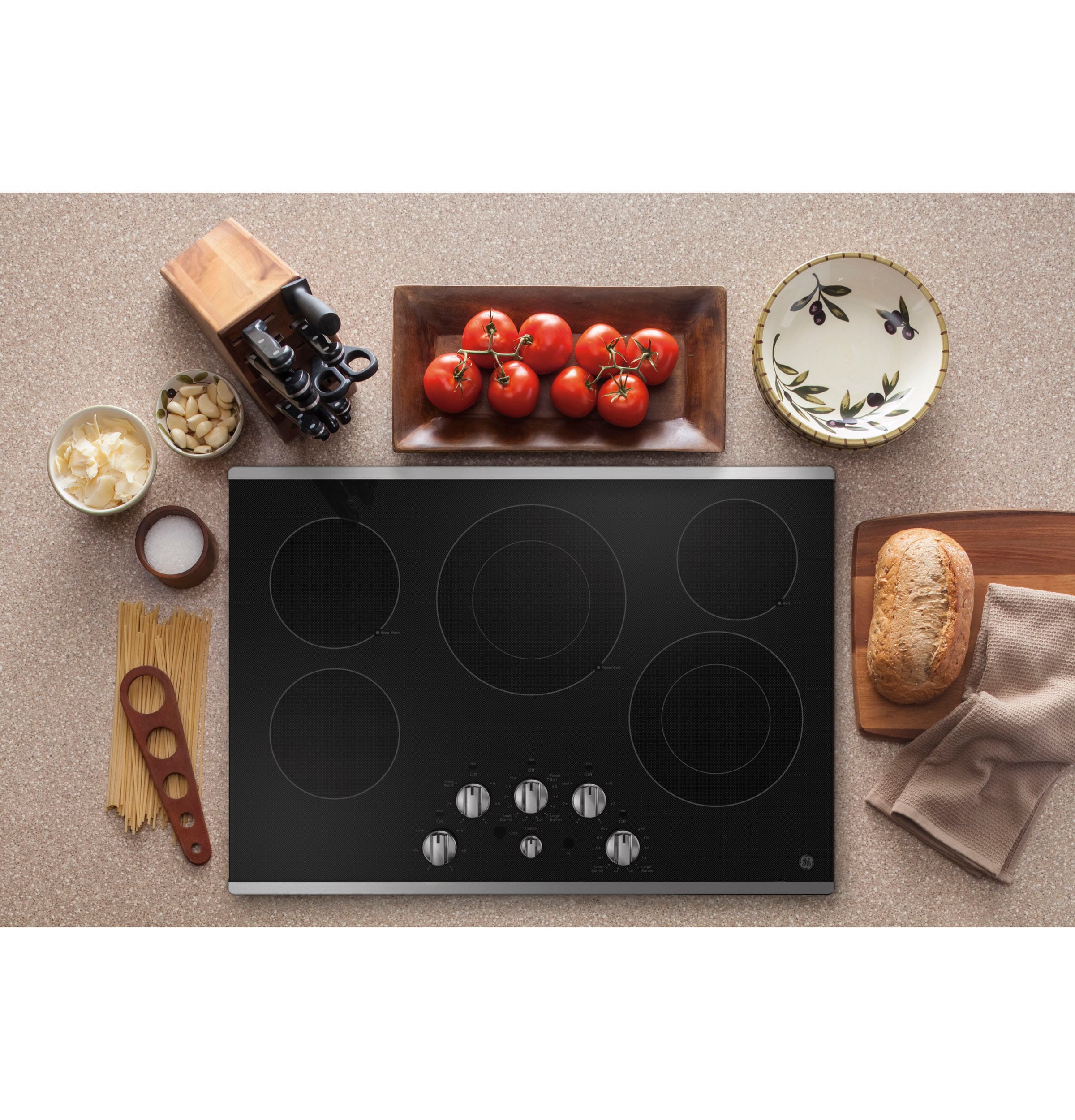 Electric cooktop at Lowe's