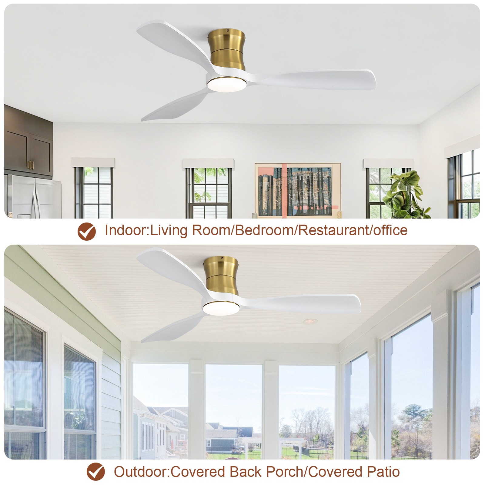 LUXEYARD DS-L-YC120 Ceiling-Fans - View #5