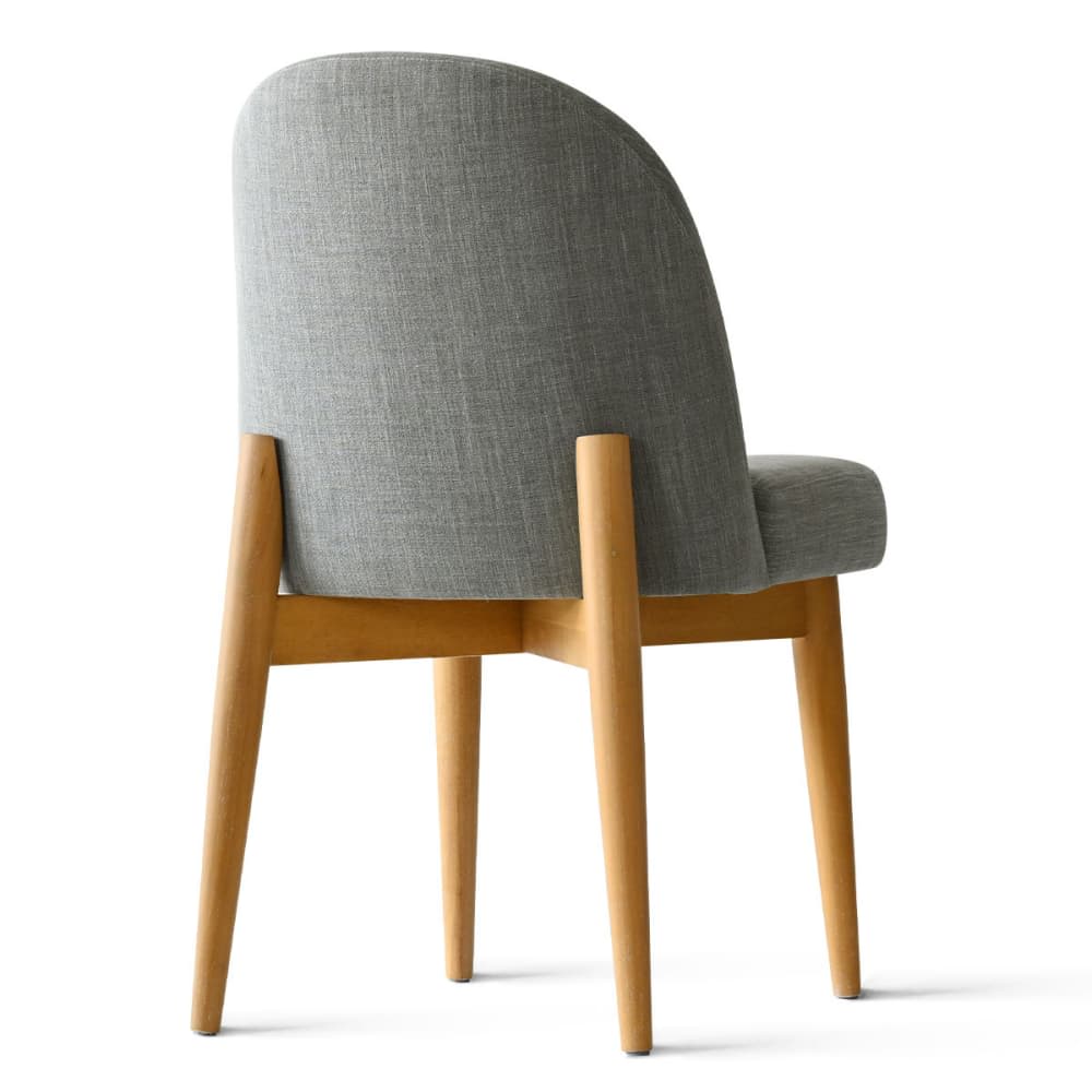 Maison Boucle HAVANA-WOOD-GREY6 Dining-Chairs - View #5