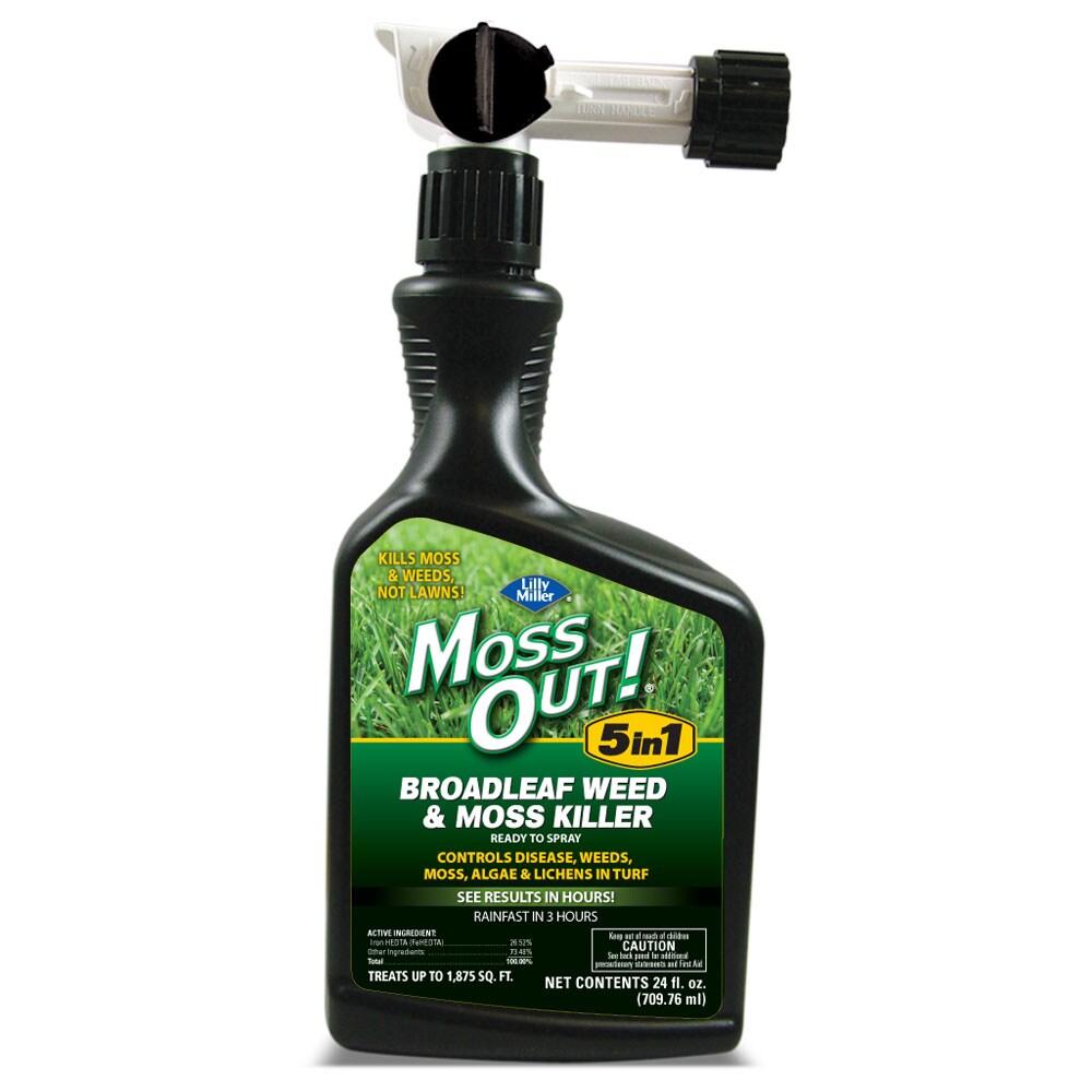 Moss Out! 7062400121 5 in 1 24-oz Moss Control