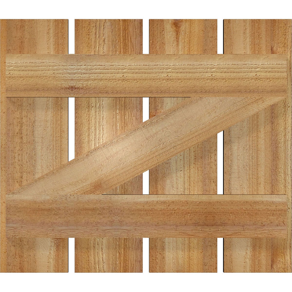 Ekena Millwork RBS06Z23X020RWR Exterior-Shutters - View #5