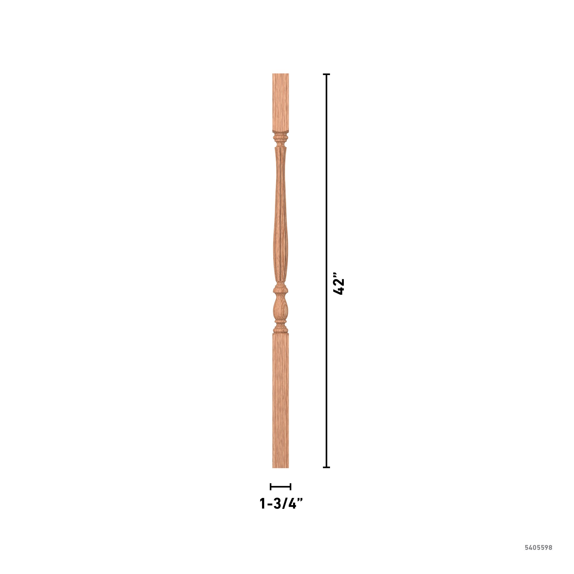 L.J. Smith Stair Systems LJF-2905-O 42 Interior-Stairpart-Balusters - View #4