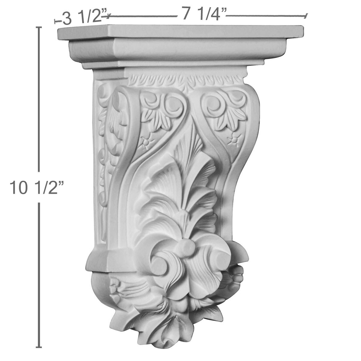 Ekena Millwork COR07X04X11NA corbels - View #2