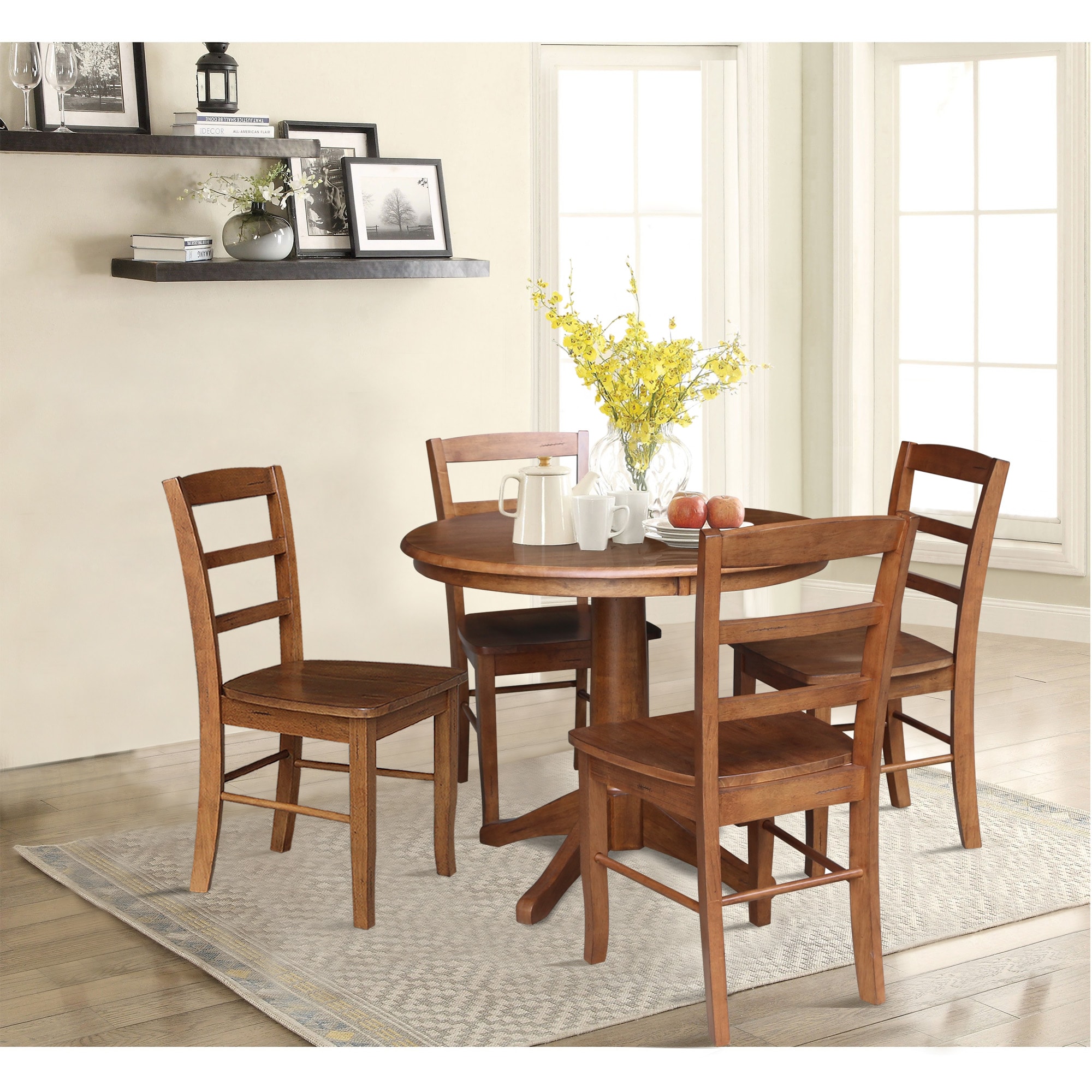 International Concepts K42-36RT-27B-C2-4 Dining-Sets - View #2