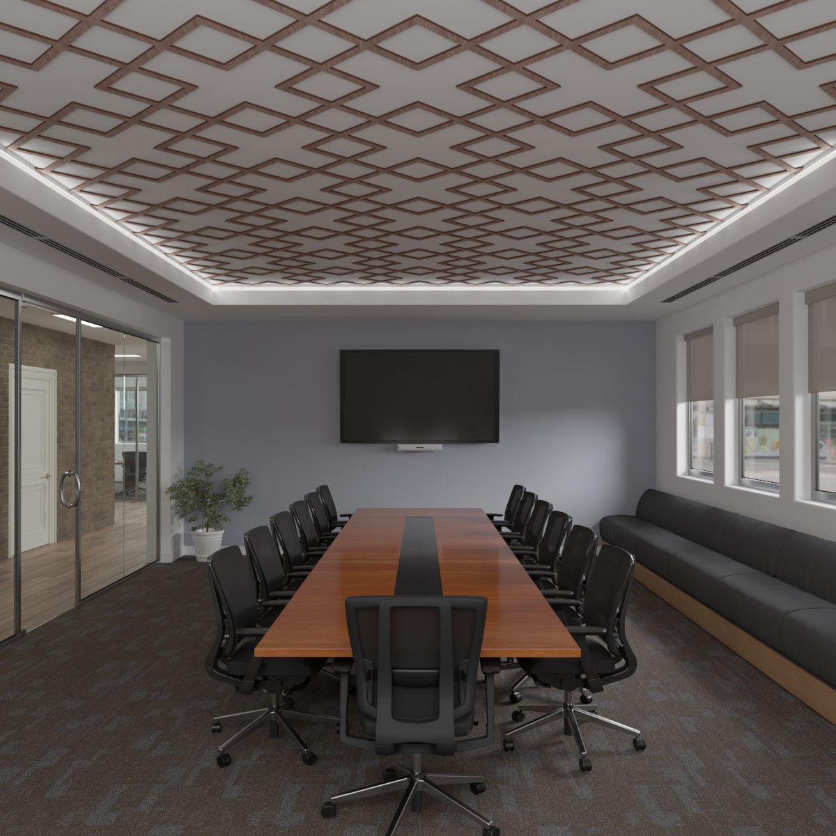 Ekena Millwork CELW30X30X0375FLRWA Wall-Panels - View #9