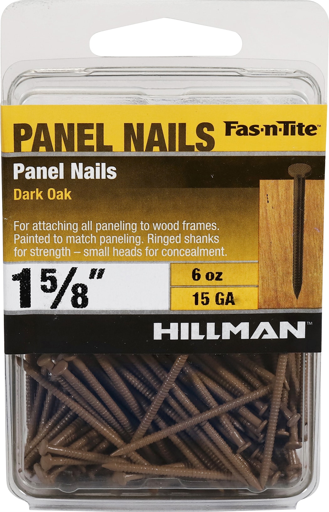 Fas-n-Tite 461520 1-5/8-in 16.5 -Gauge Coated Panel board nails 30 -Per Box