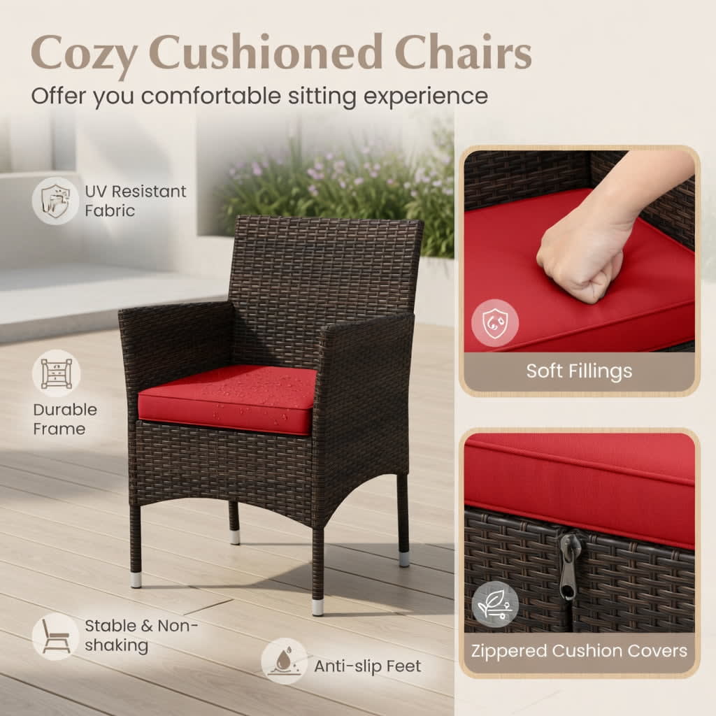 Choco Moon 5357455152958 Patio-Conversation-Sets - View #3