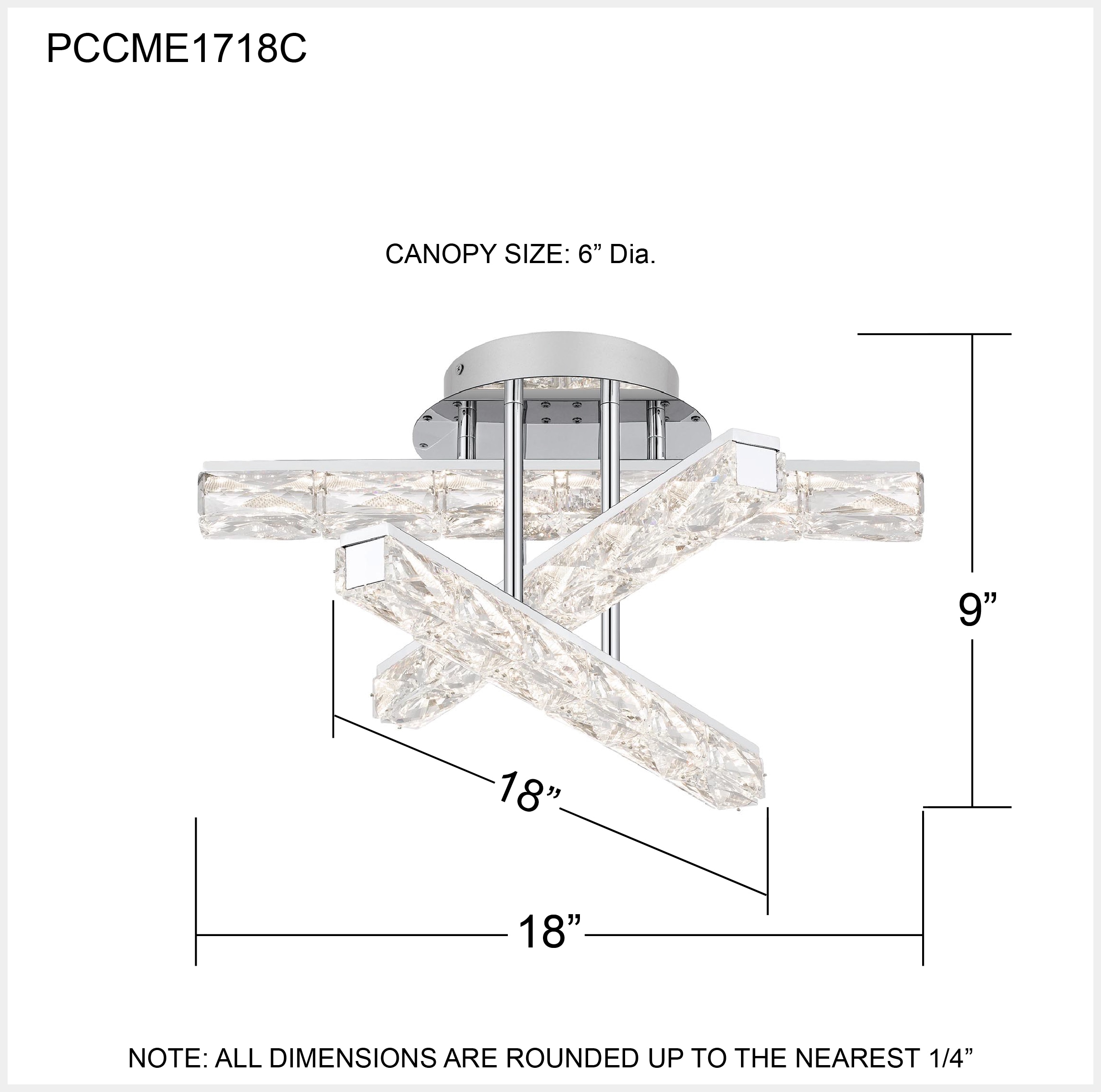 Quoizel PCCME1718C flushmounts - View #5