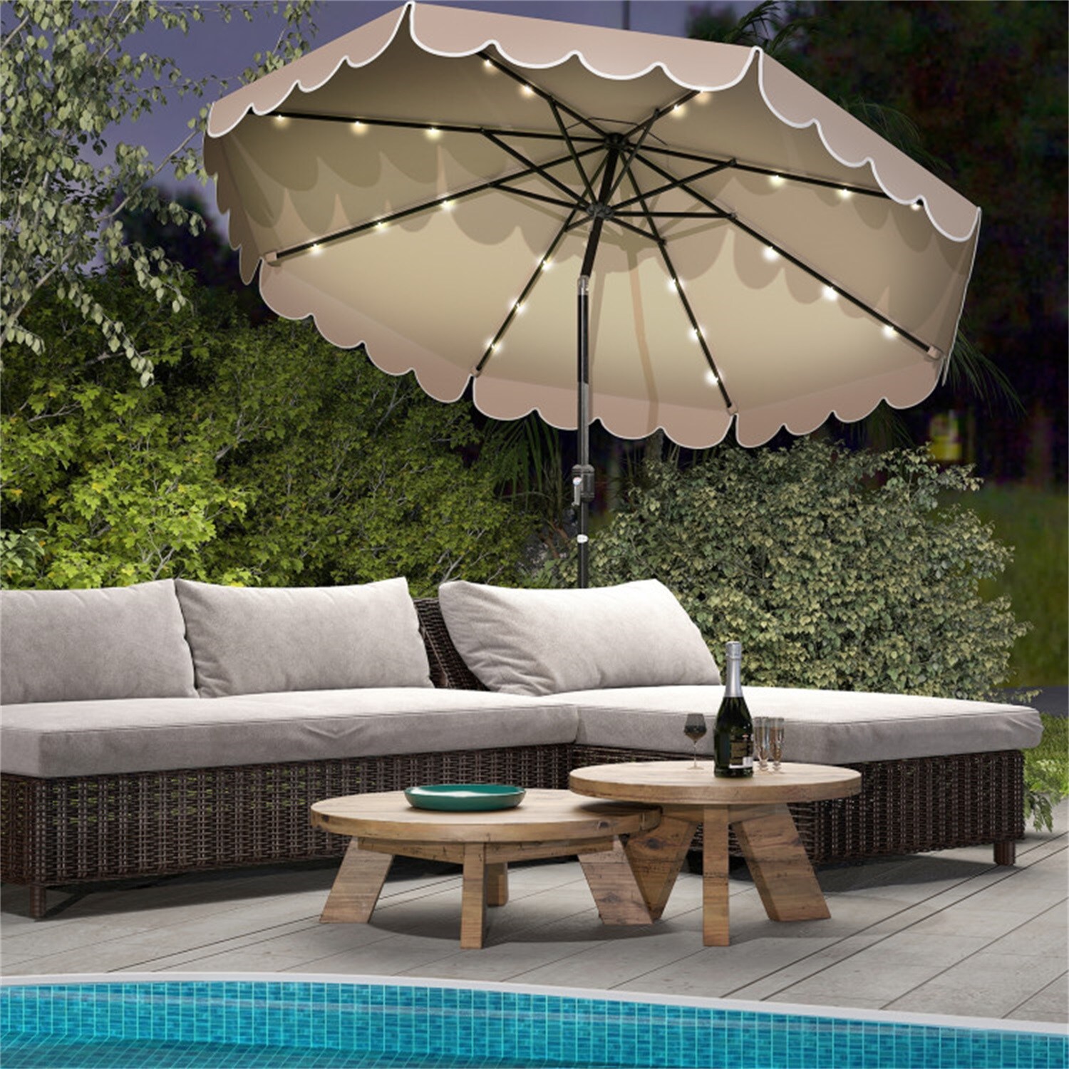 Dimakai DI-NP12427CF Umbrellas-2 - View #2
