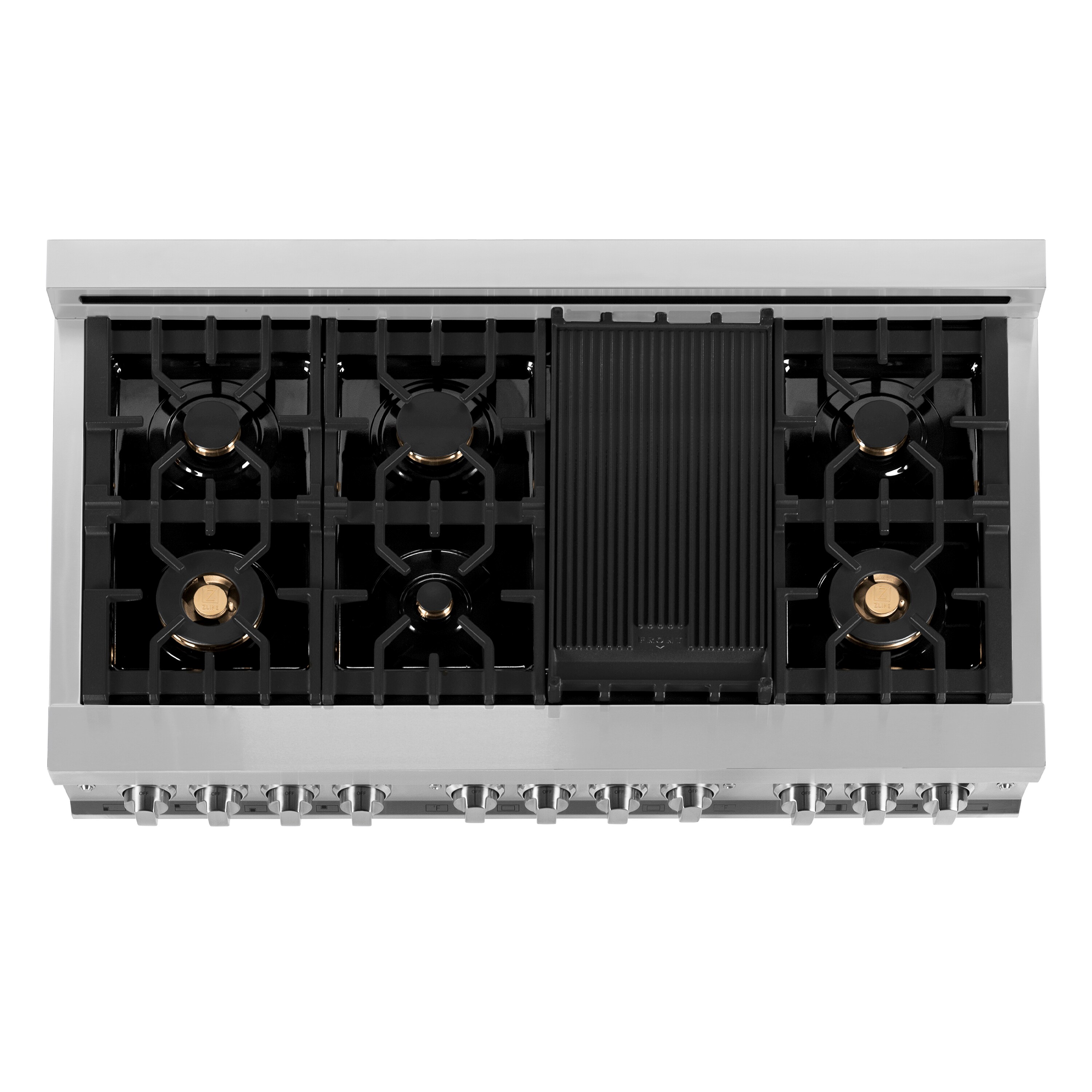 ZLINE KITCHEN & BATH RA-BR-48 Double-Dual-Fuel-Ranges - View #17