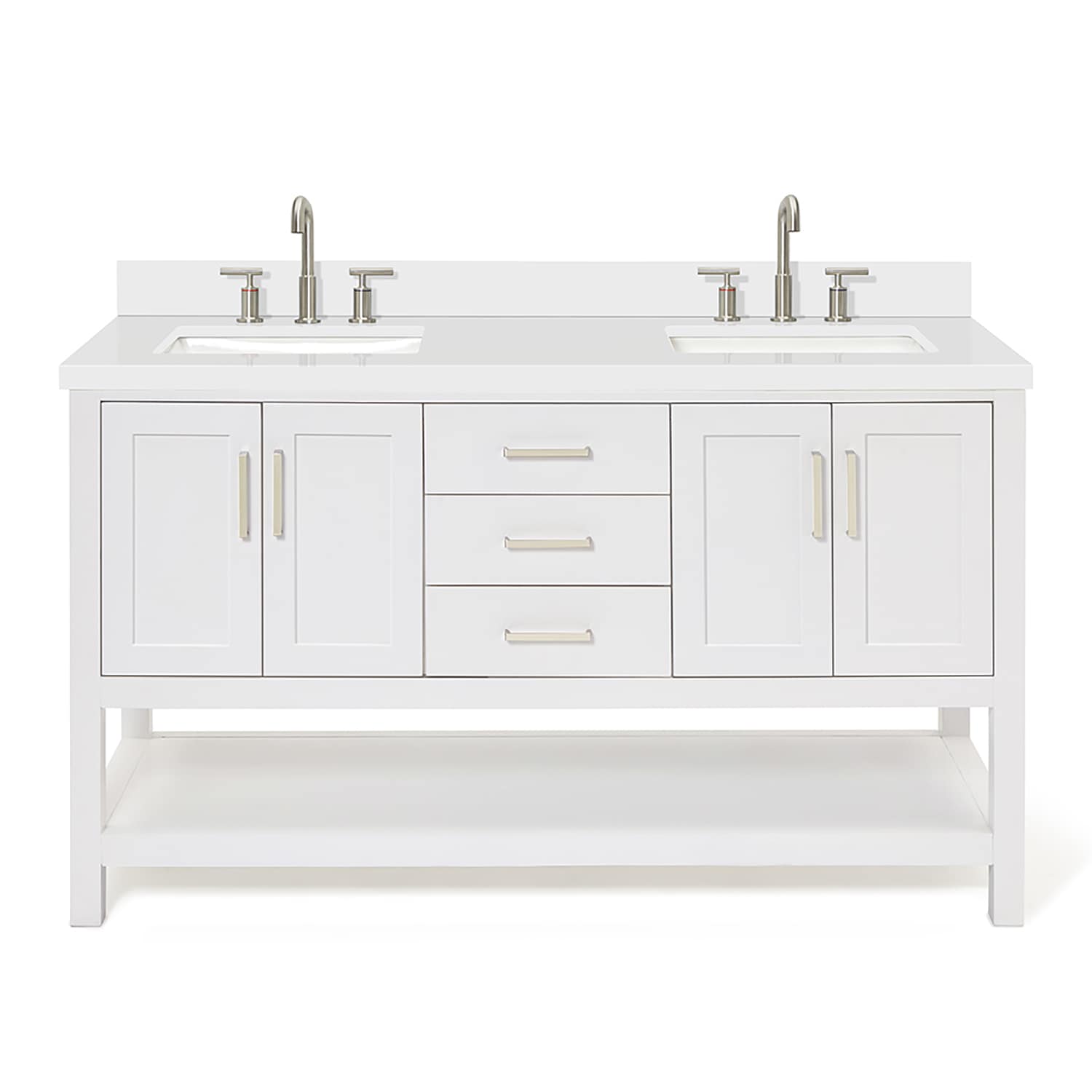 ARIEL S061DWQRVOWHT Bath-Vanity-Combo - View #2
