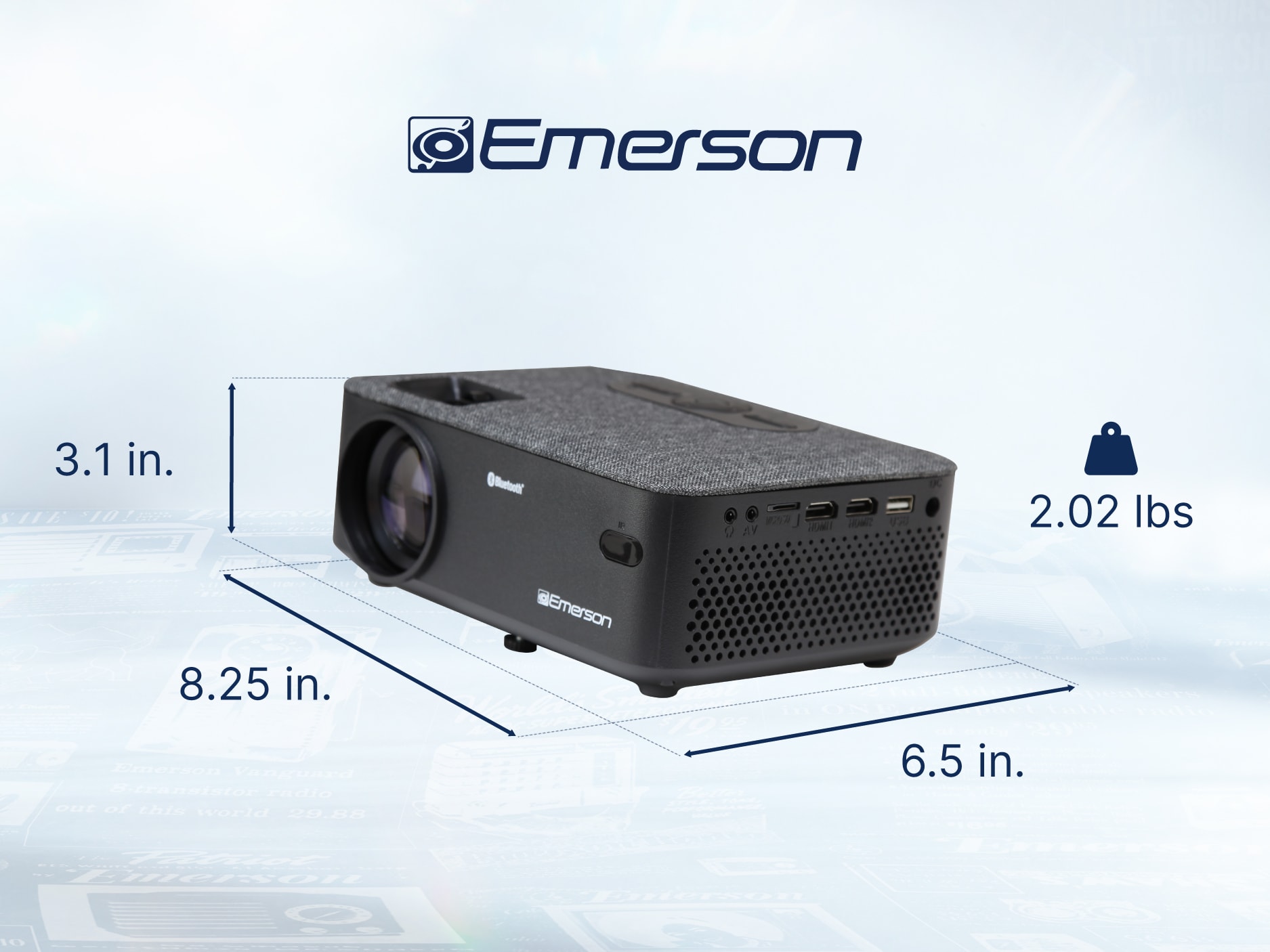 Emerson EVP-2001C projectors - View #3
