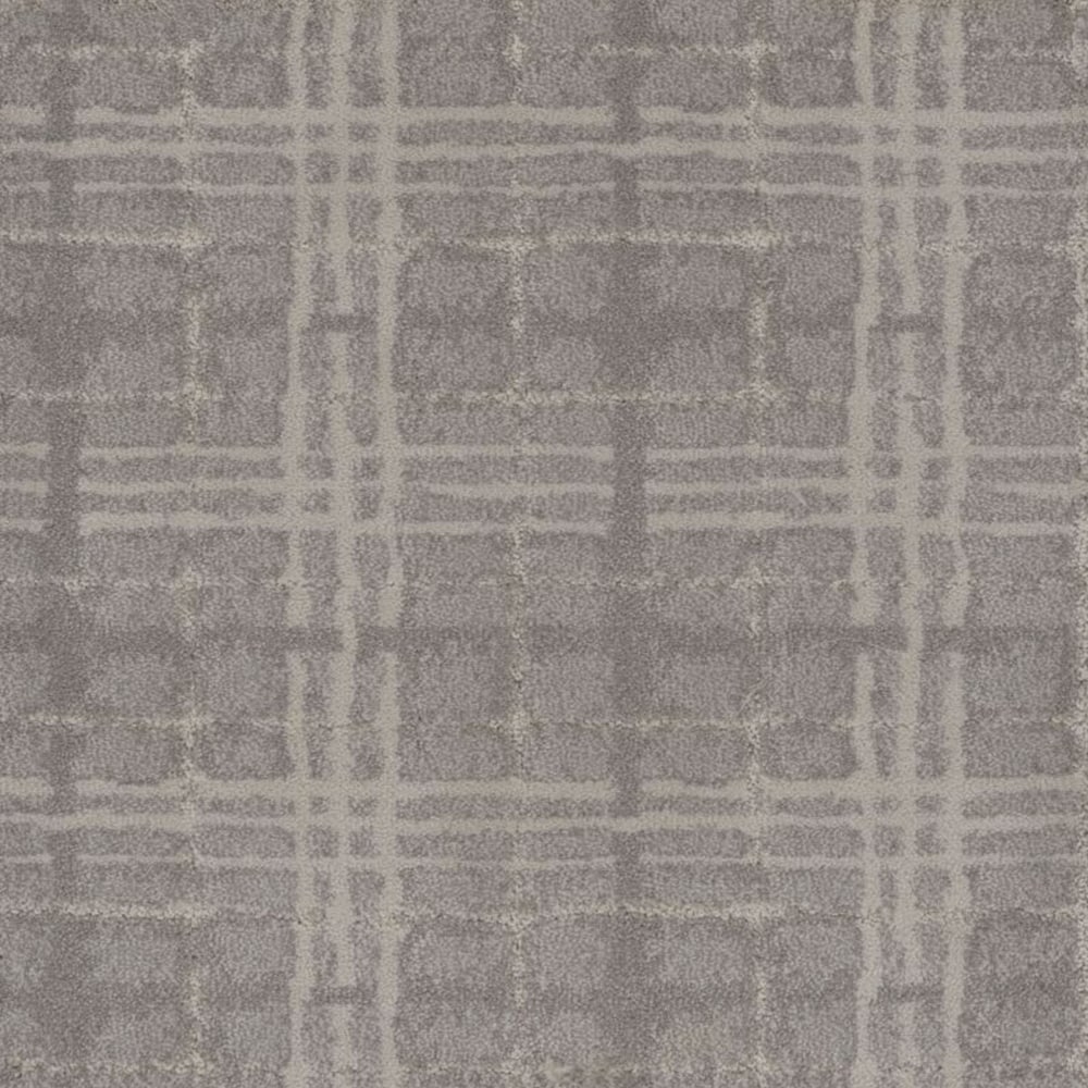 STAINMASTER PetProtect S9248-931-S (Sample) Ocean Isle Atlantic Silver 48-oz sq yard Nylon Pattern Indoor Carpet