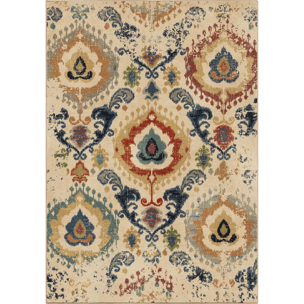 Orian Rugs 380620 Bohemian Distressed Trinidad 5 x 8 Indoor Geometric Bohemian/Eclectic Area Rug