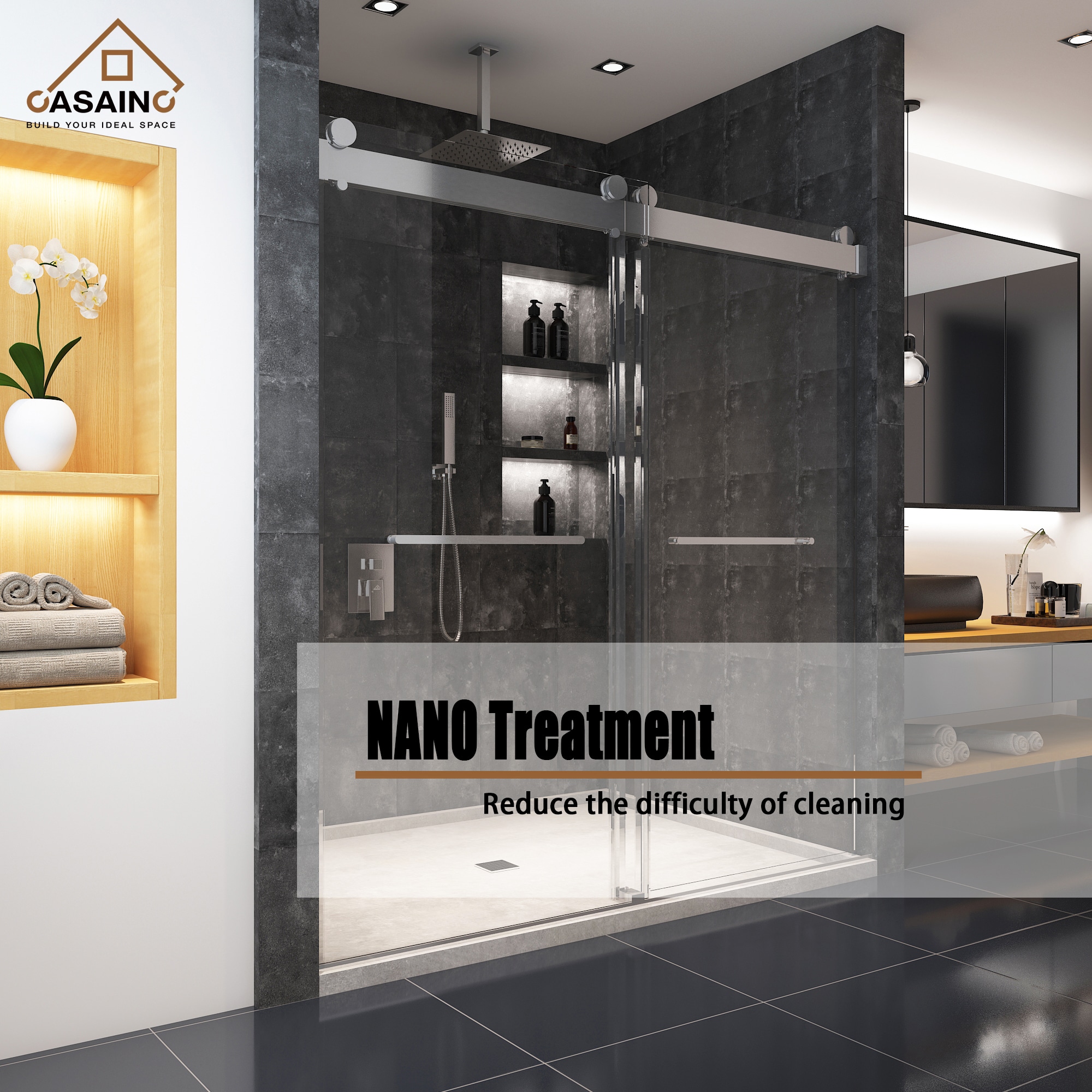CASAINC CABN02-72 Shower-Doors - View #9
