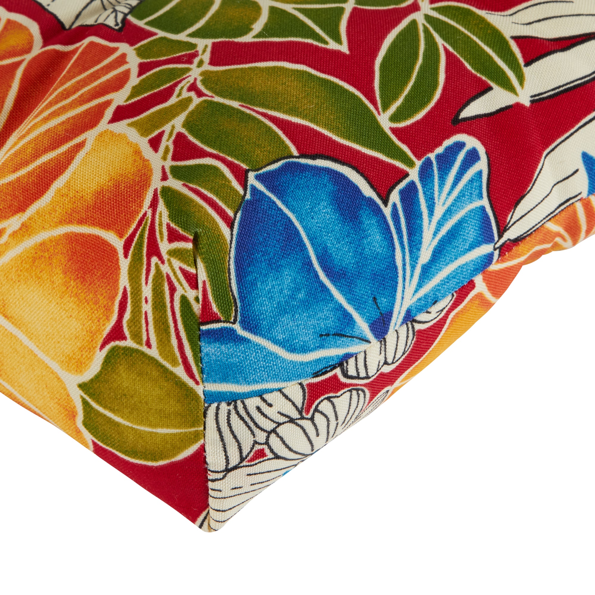 Greendale Home Fashions OC5812-ALOHA-RED Patio-Furniture-Cushions - View #4