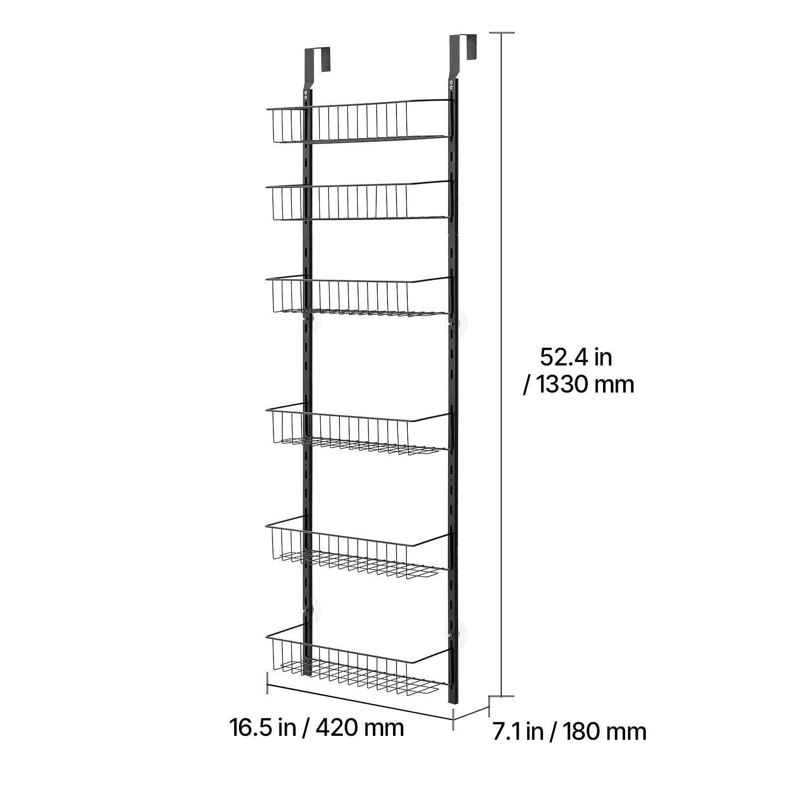 Mecale YAS-0AIRQJ Pull-Out-Cabinet-Baskets - View #3