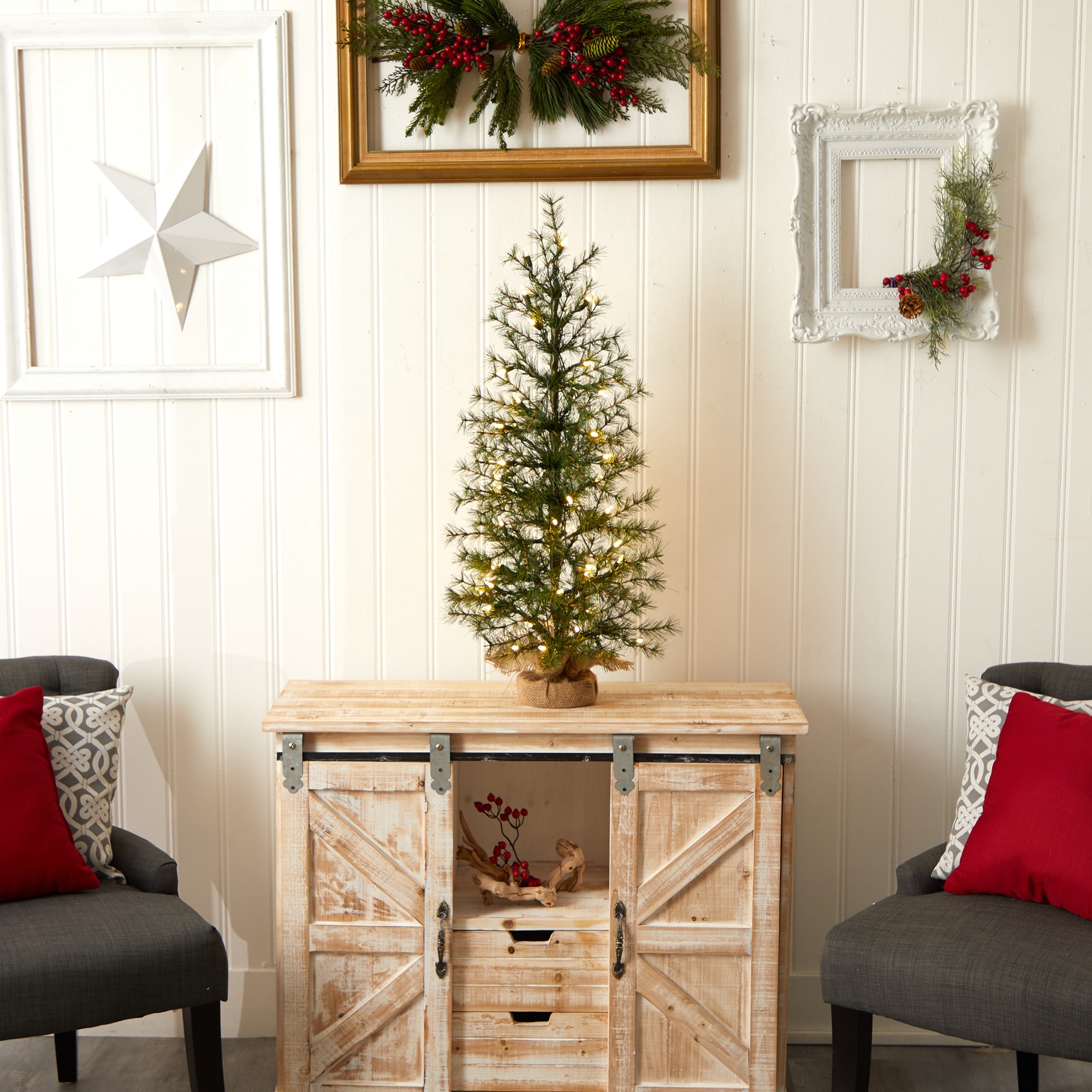 Nearly Natural T3272 Artificial-Christmas-Trees - View #10