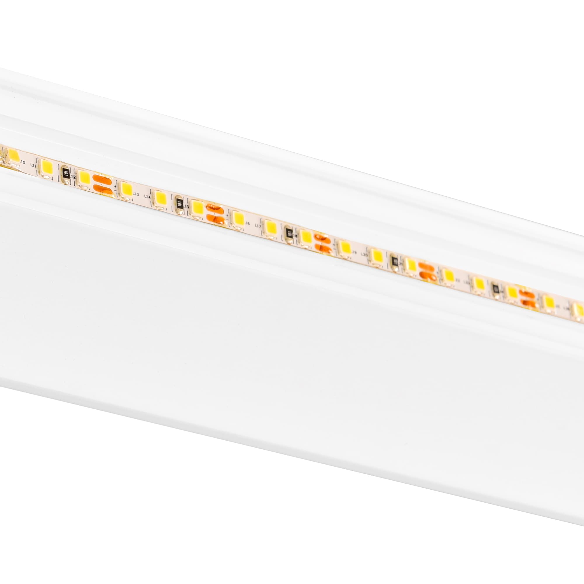 Lilliana 18" Sophisticated White LED Dimmable Sconce
