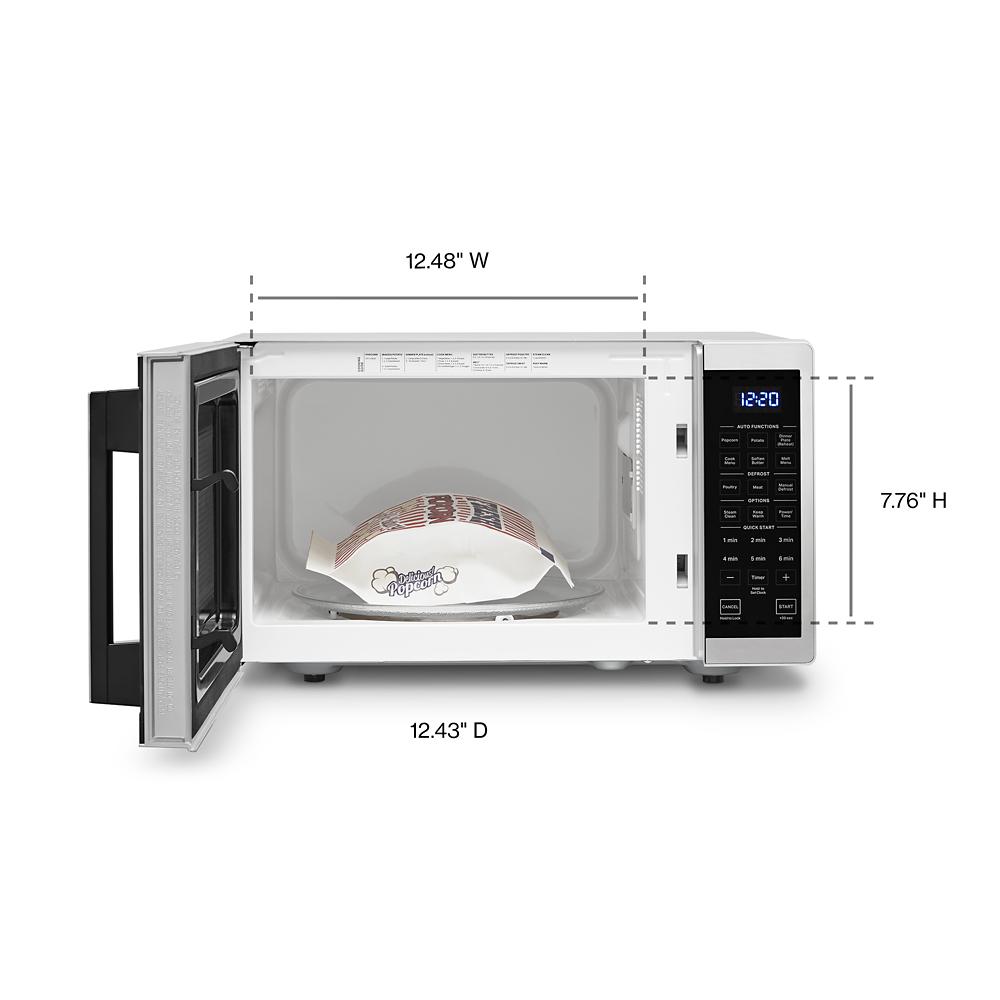 Whirlpool® 0.5 Cu. Ft. White Countertop Microwave