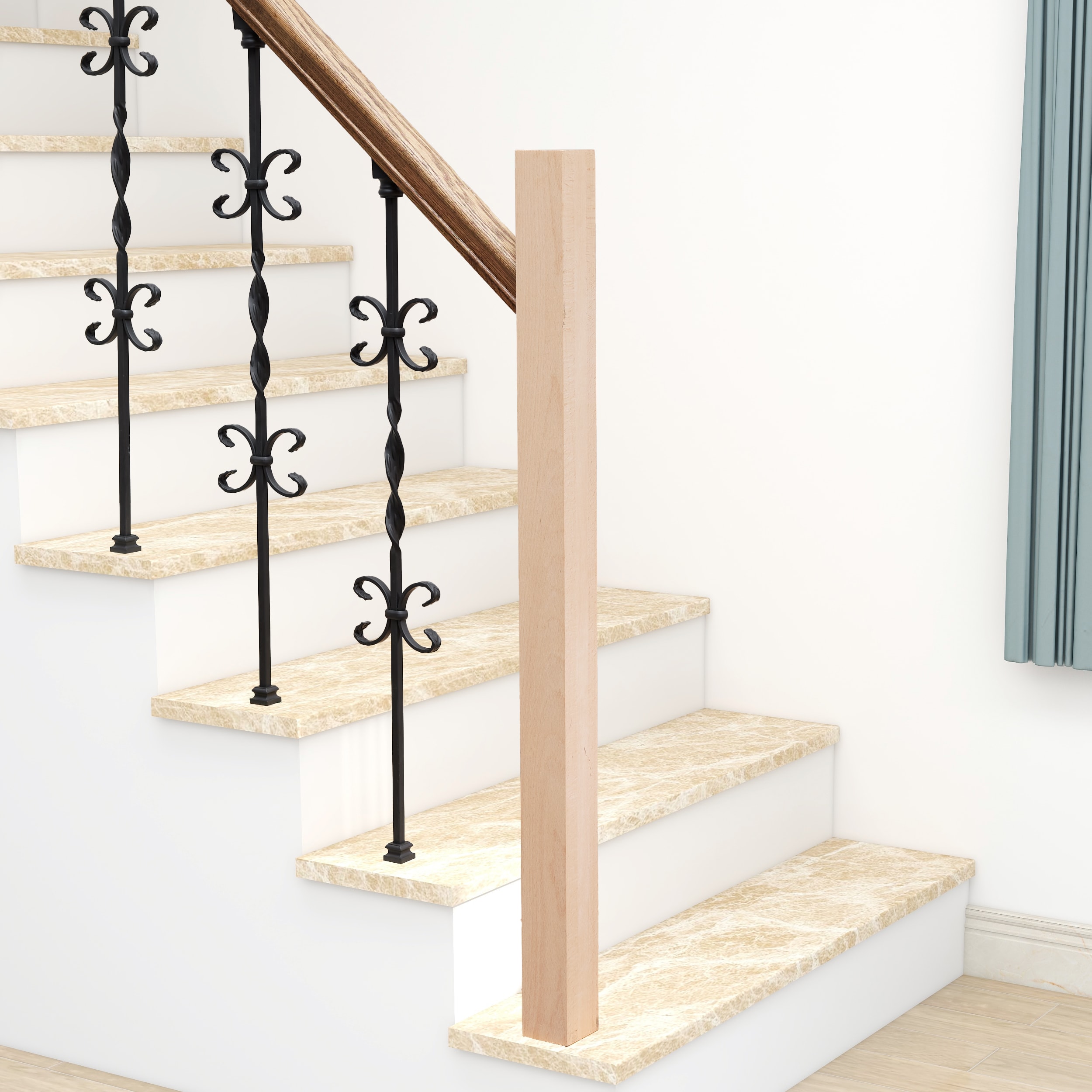 RELIABILT WG30048ALD Interior-Stairpart-Newel-Posts - View #5