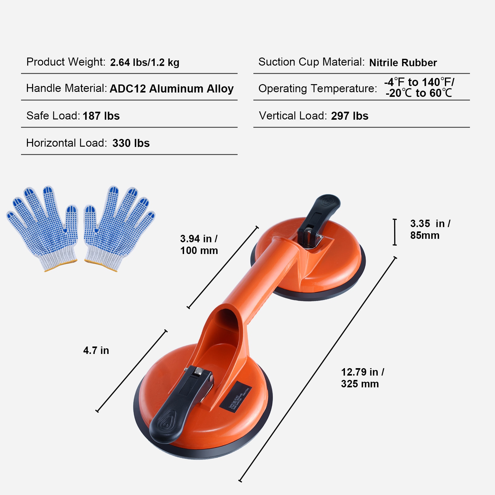 VEVOR STXPJSSB2J47WWWF0V0 Tile-Suction-Cups - View #3