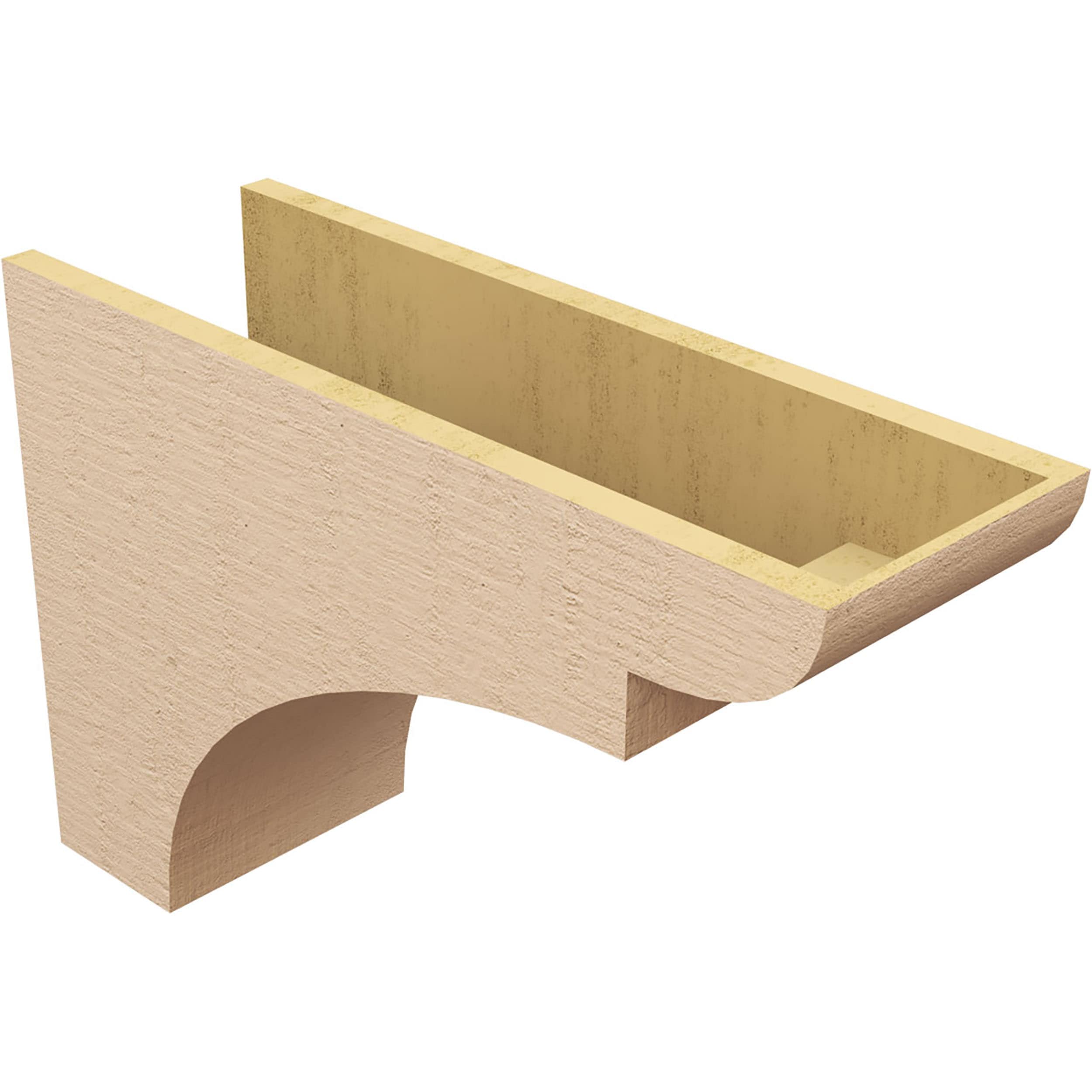 Ekena Millwork CORU09X27X18YORRCPR corbels - View #5