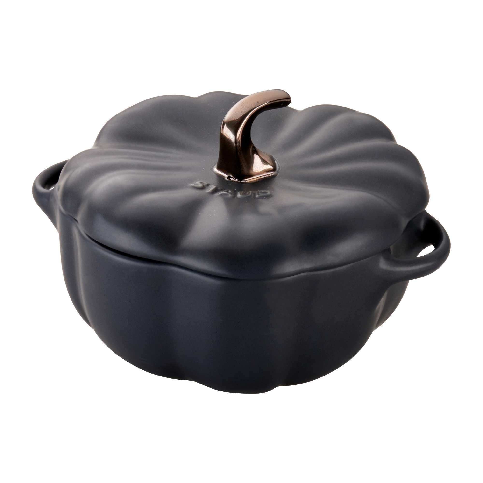 STAUB Ceramic 24-oz Pumpkin Cocotte #40508-549