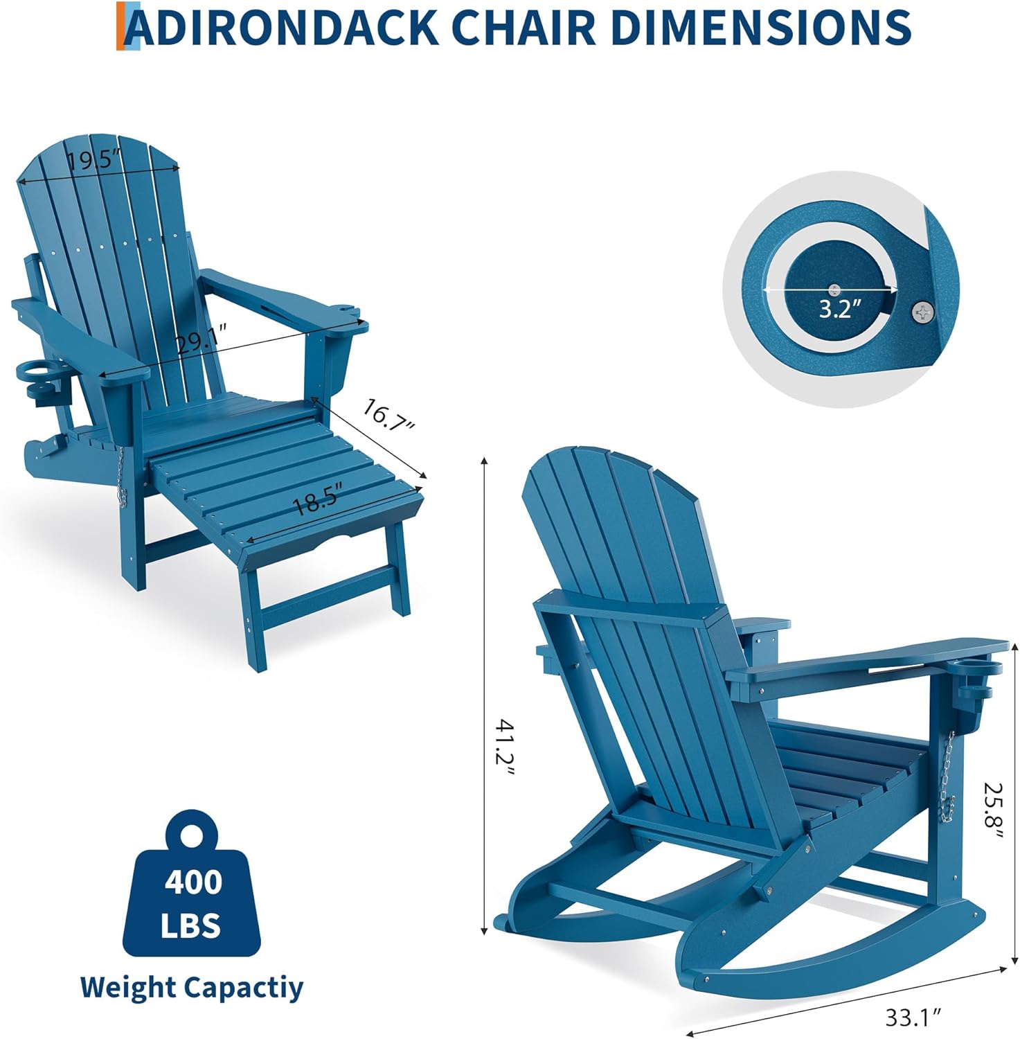 GarveeLife 823273140101 Patio-Chairs - View #2
