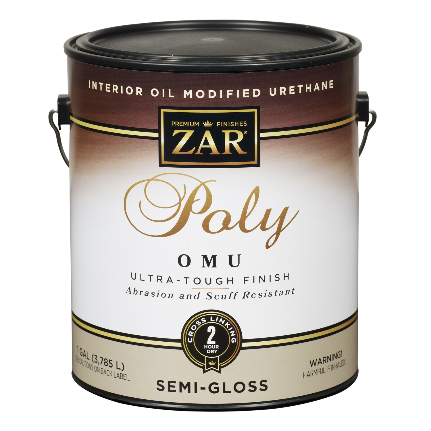 UGL ZAR Ultra Max Semi Gloss Clear Water Based Polyurethane 1 gal