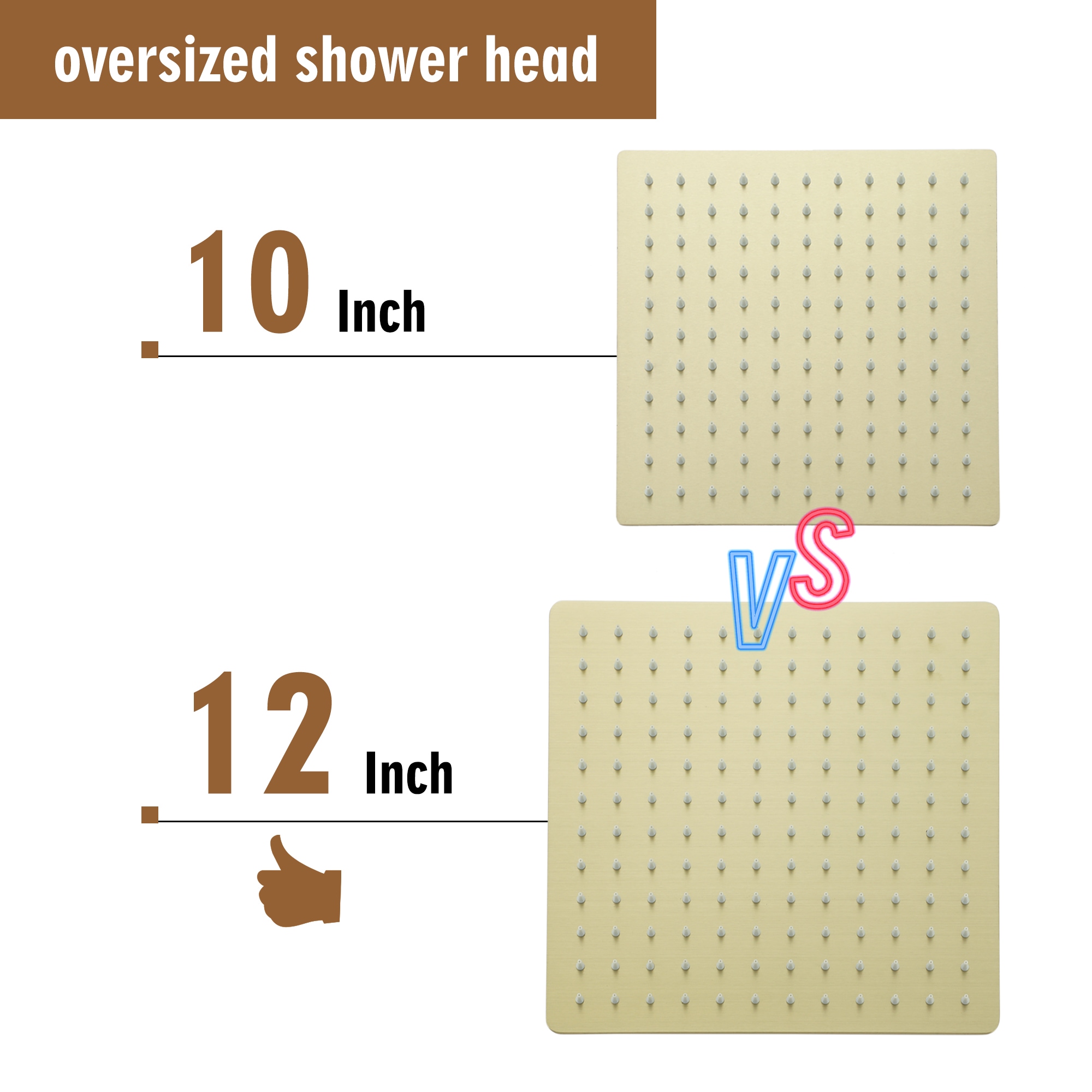 Clihome CL-EB10WBN Showerhead-Bar-Panels - View #10