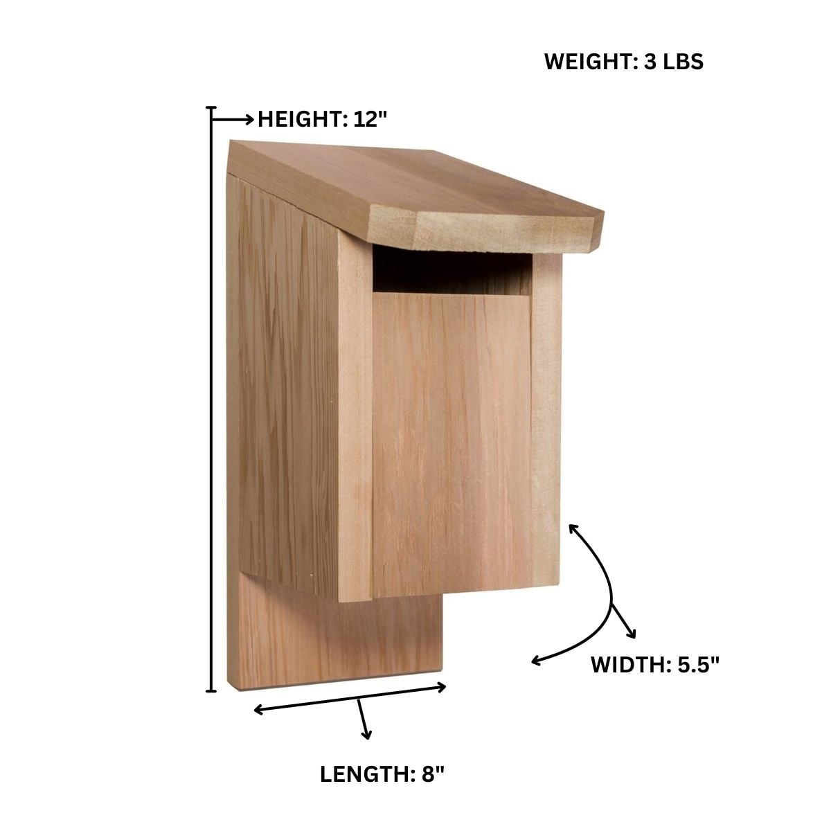 All Things Cedar BH12 Bird-Houses - View #2