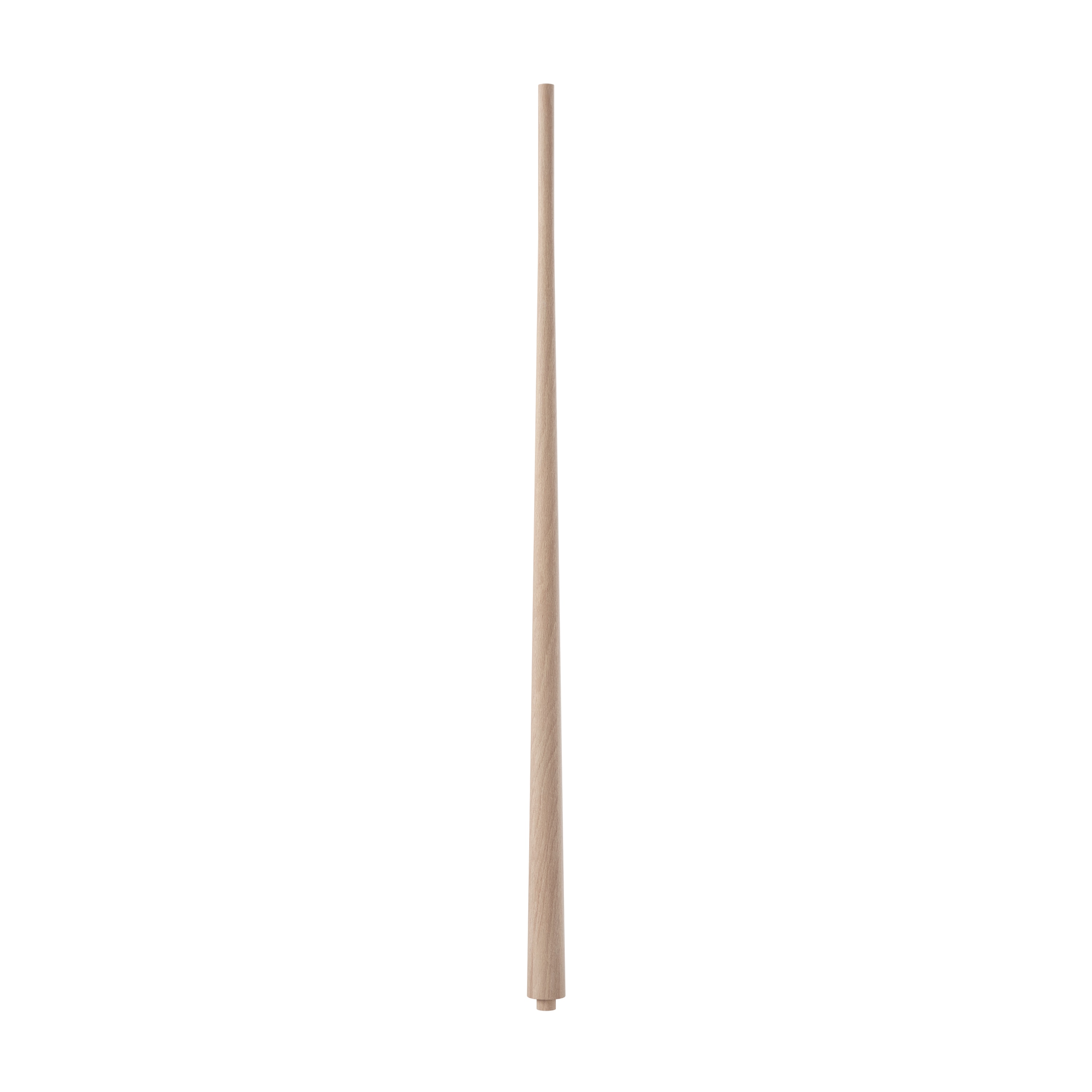 Crown Heritage 453501039 39-in x 1.5-in Colonial Unfinished Beechwood Pin Top Turned Stair Baluster