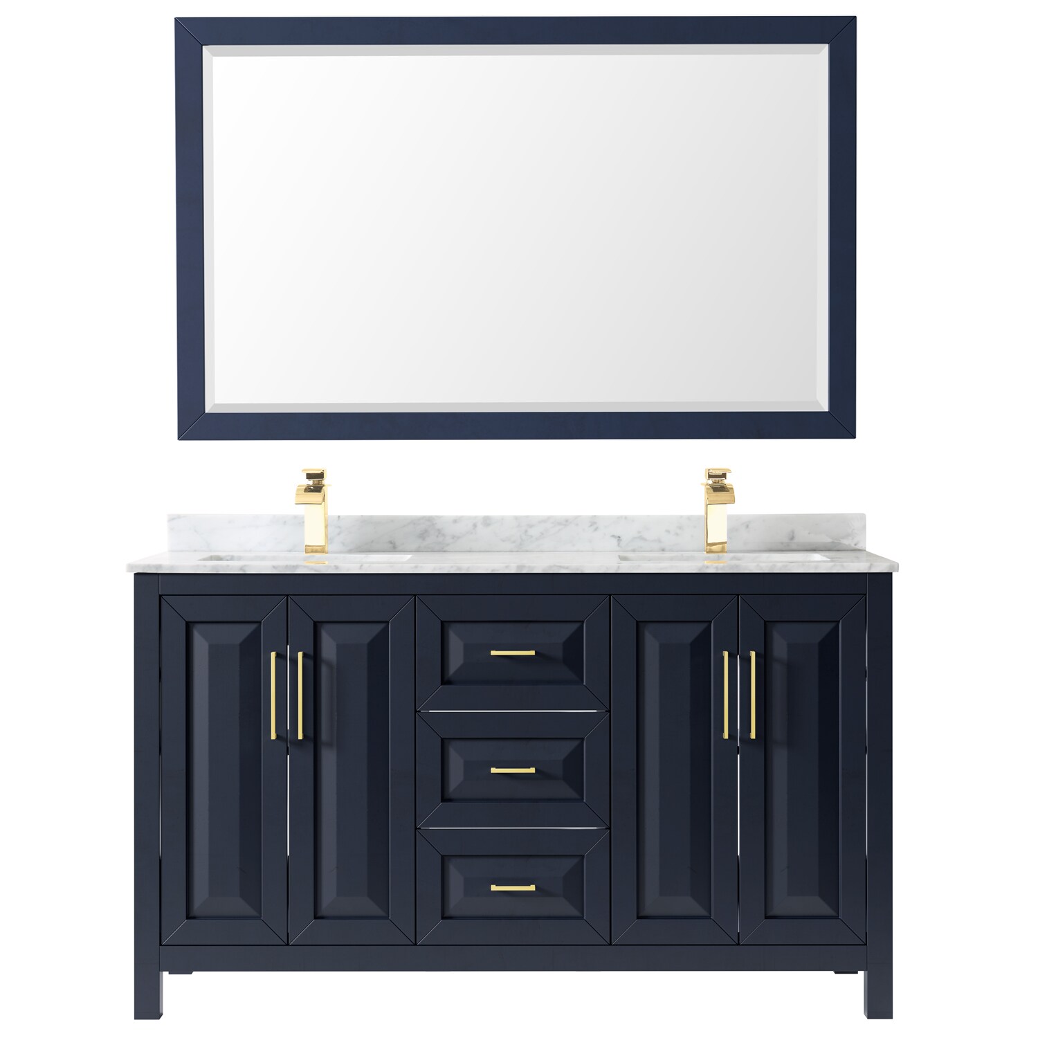 Wyndham Collection WCV252560DBLCMUNSM58 Bath-Vanity-Combo - View #3
