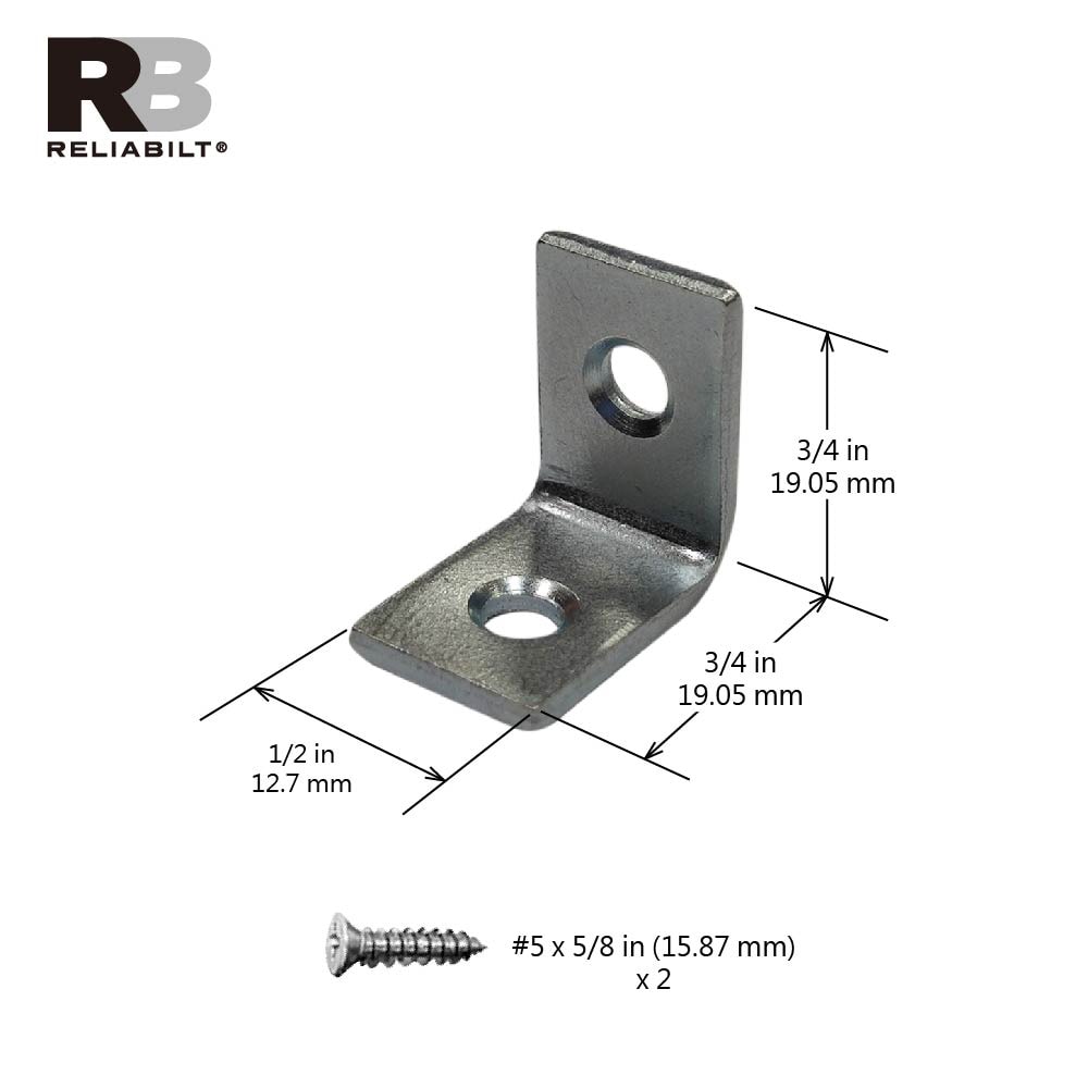RELIABILT 23299ZCXLG Mending-Plates-Brackets-Braces - View #3
