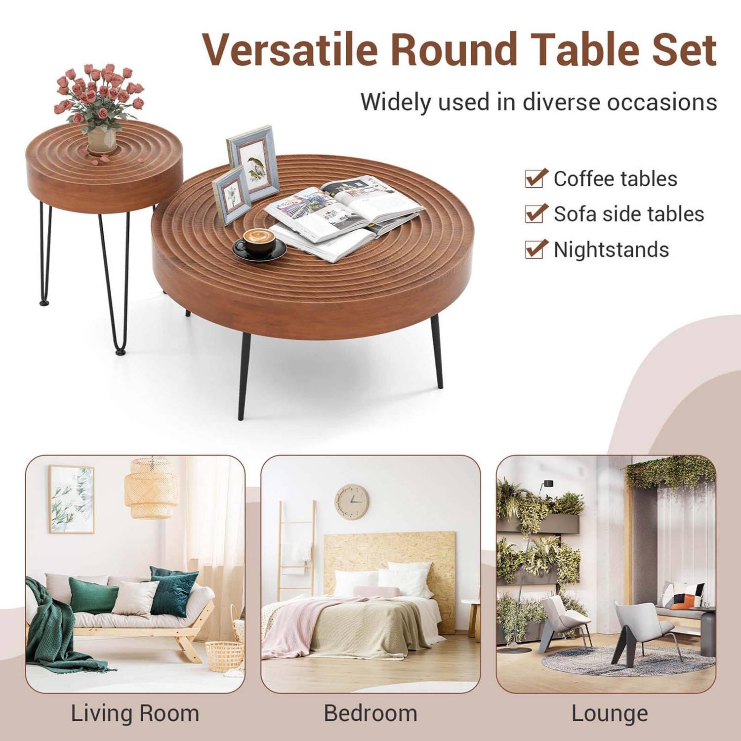 Costway CSHY003713 Coffee-Tables - View #10