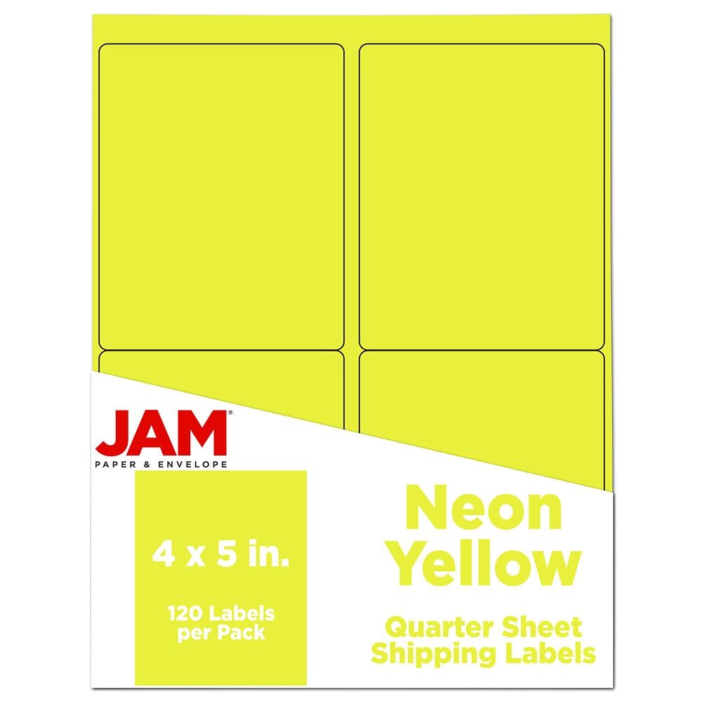 Jam Paper Self-Adhesive Business Card Holders - 2 x 3 1/2 - Clear - 10 Label Pockets/Pack